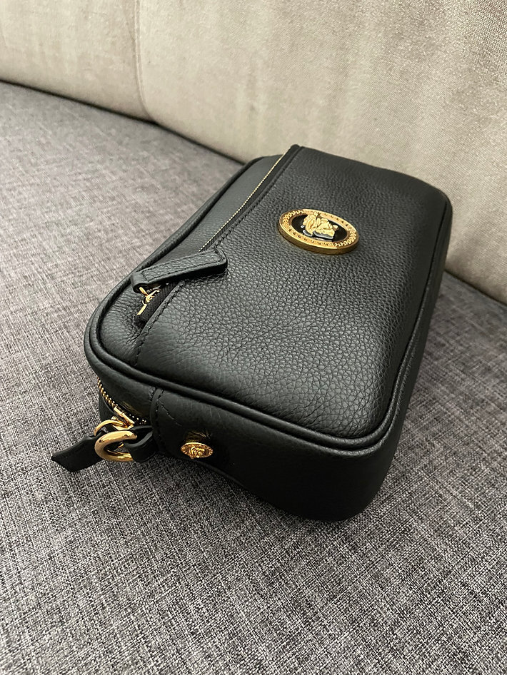 Versace Medusa Leather Crossbody and Belt Bag 6