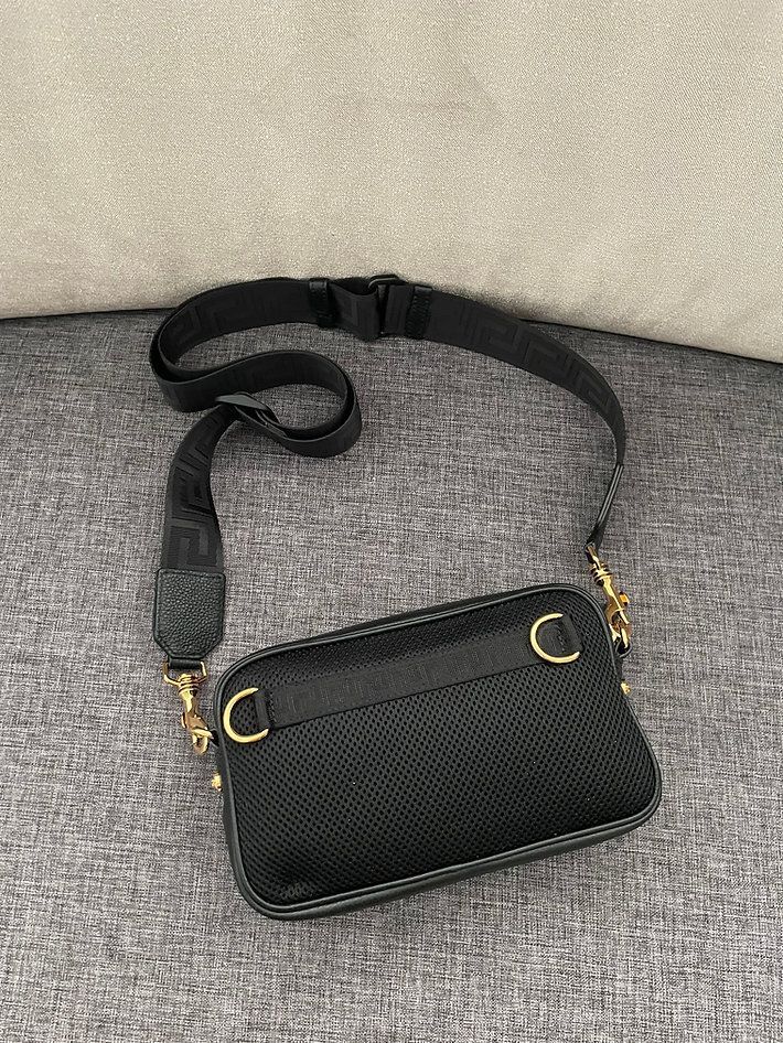 Versace Medusa Leather Crossbody and Belt Bag 3