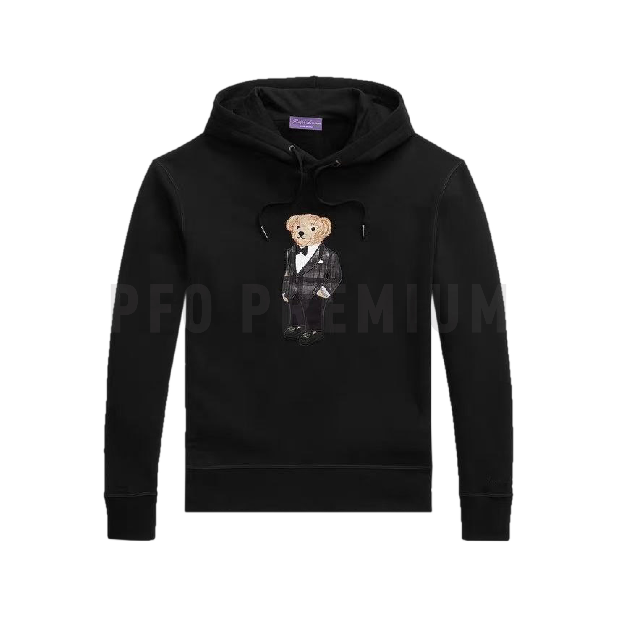 Polo Ralph Lauren Purple Label Polo Bear Black Hoodie – PFO - Premium  Fashion Origin