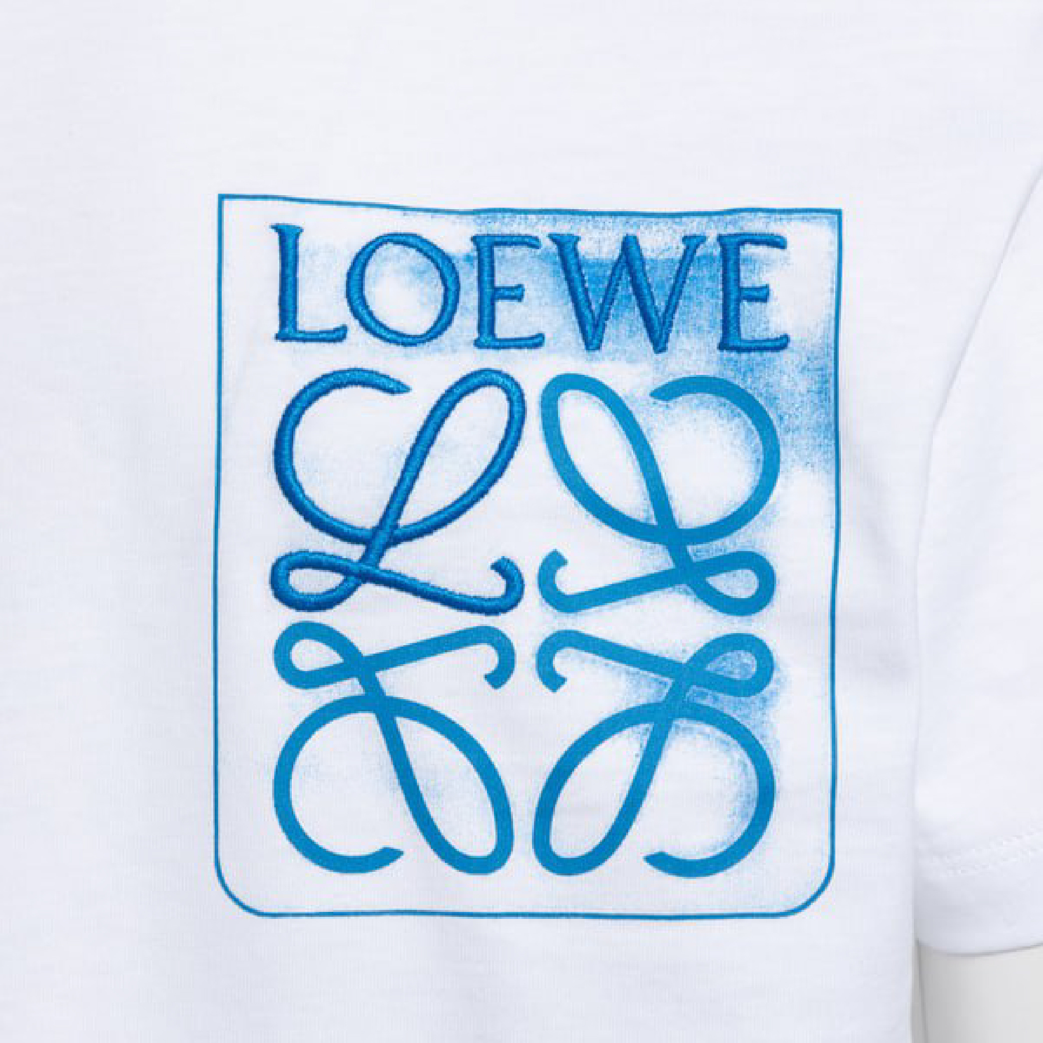 LOEWE Anagram Fake Pocket T-shirt-02