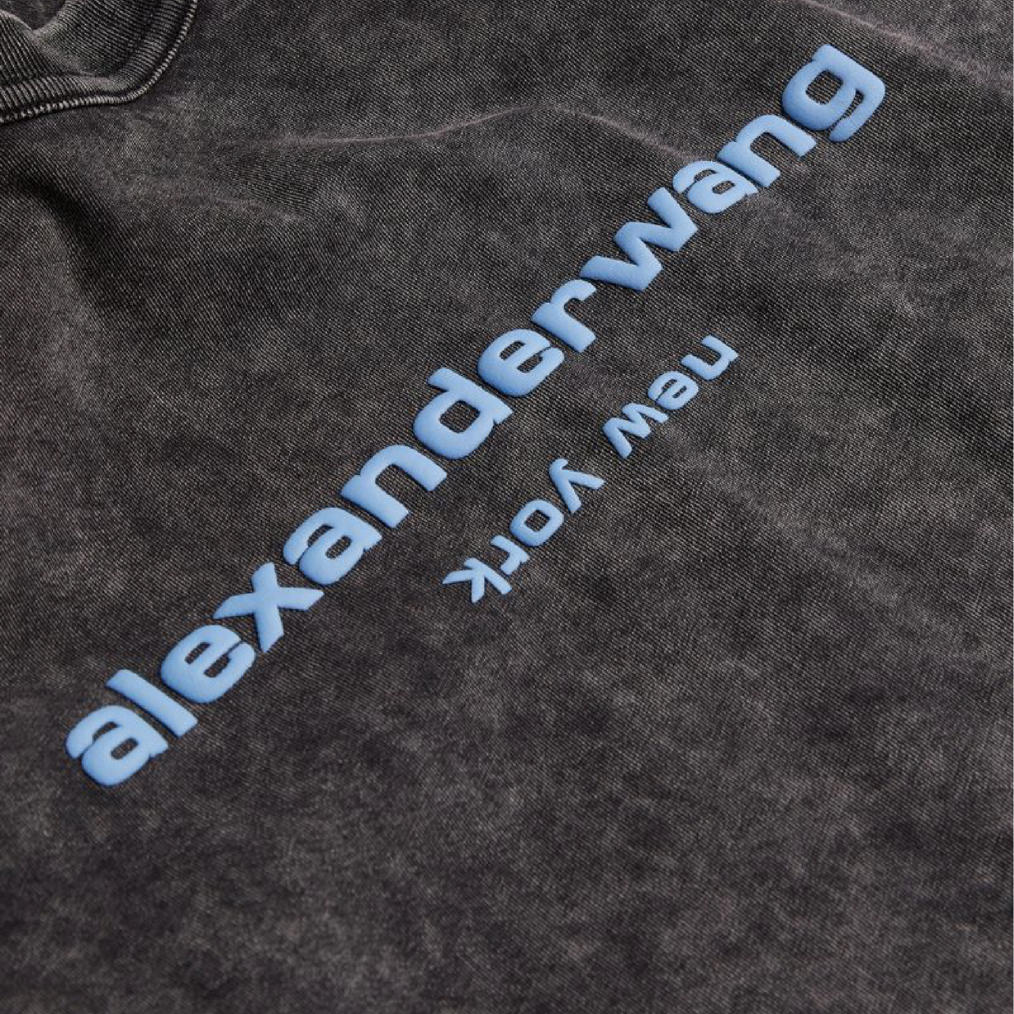 ALEXANDER WANG Acid-Wash Logo T-Shirt-04