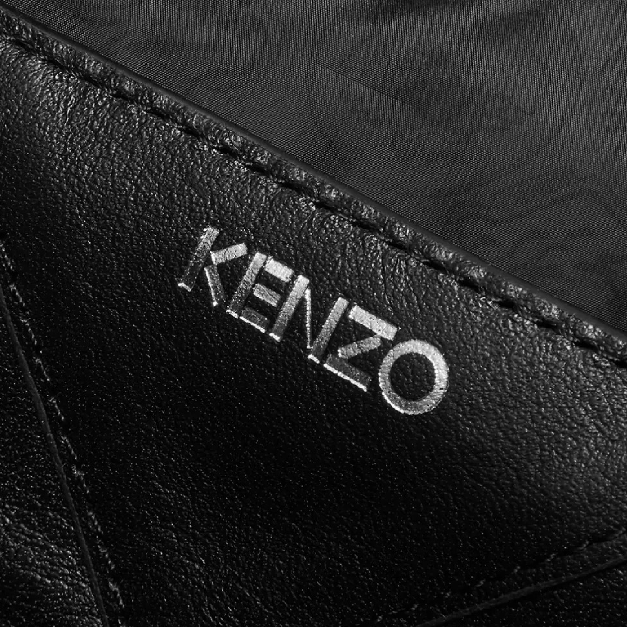 Kenzo Paris Sport Logo Waist Bag Black-02