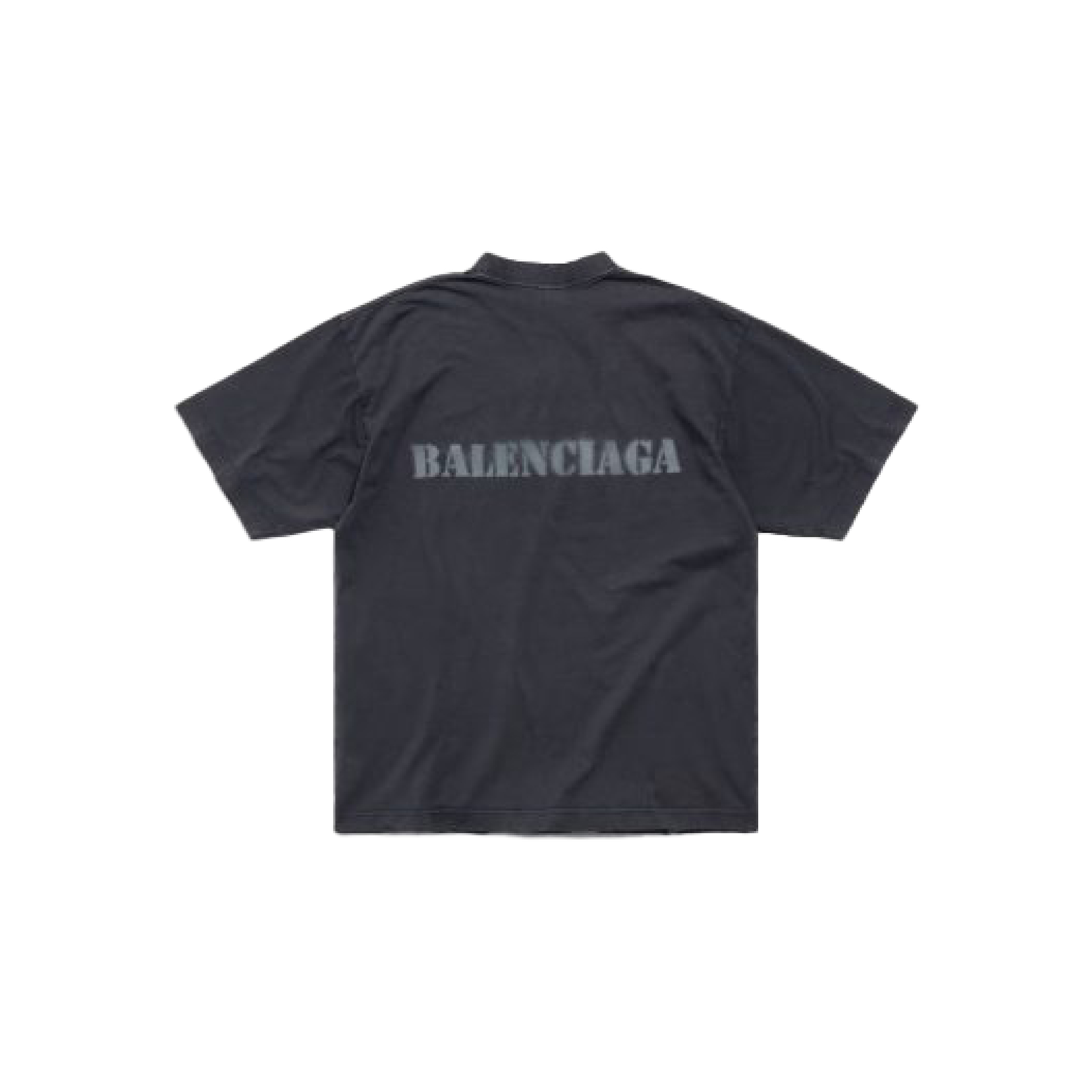 BALENCIAGA STENCIL TYPE TEE-02