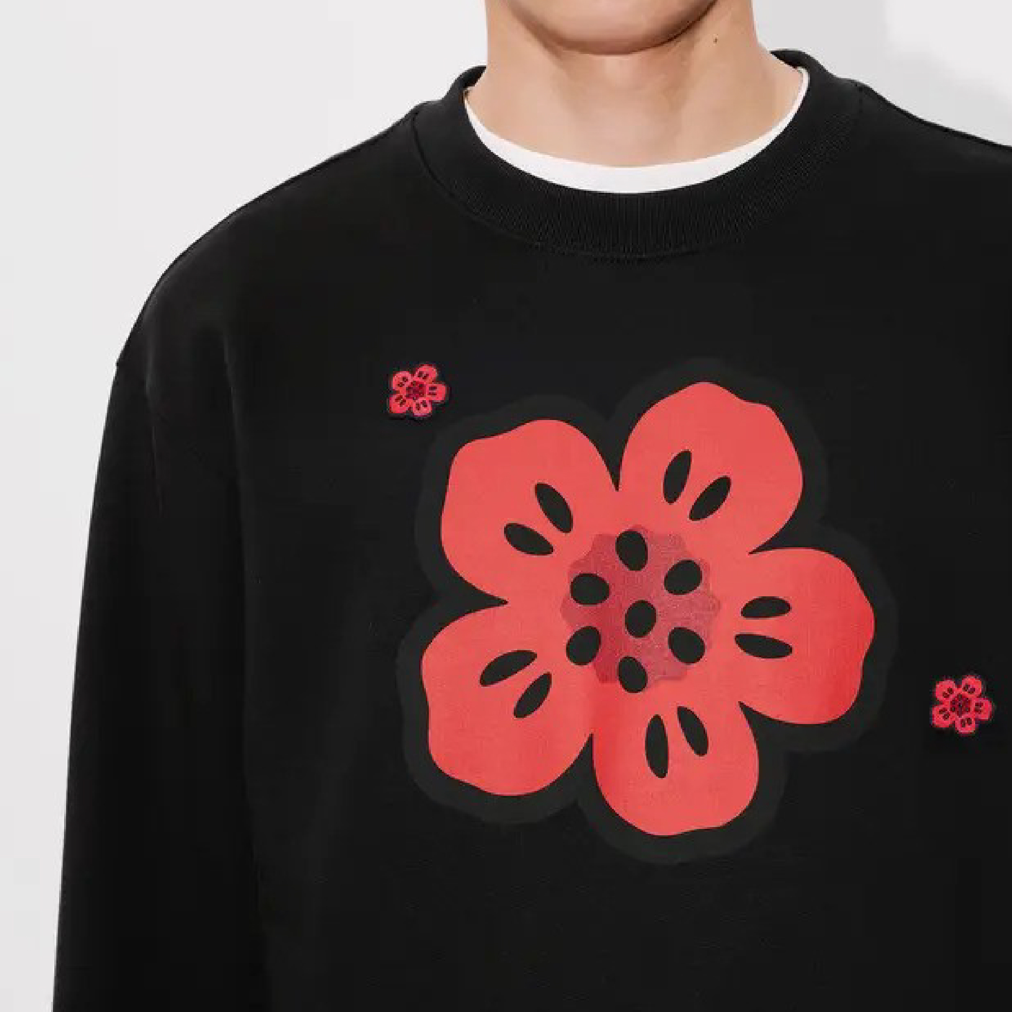 KENZO 'Boke Flower' embroidered sweatshirt-04