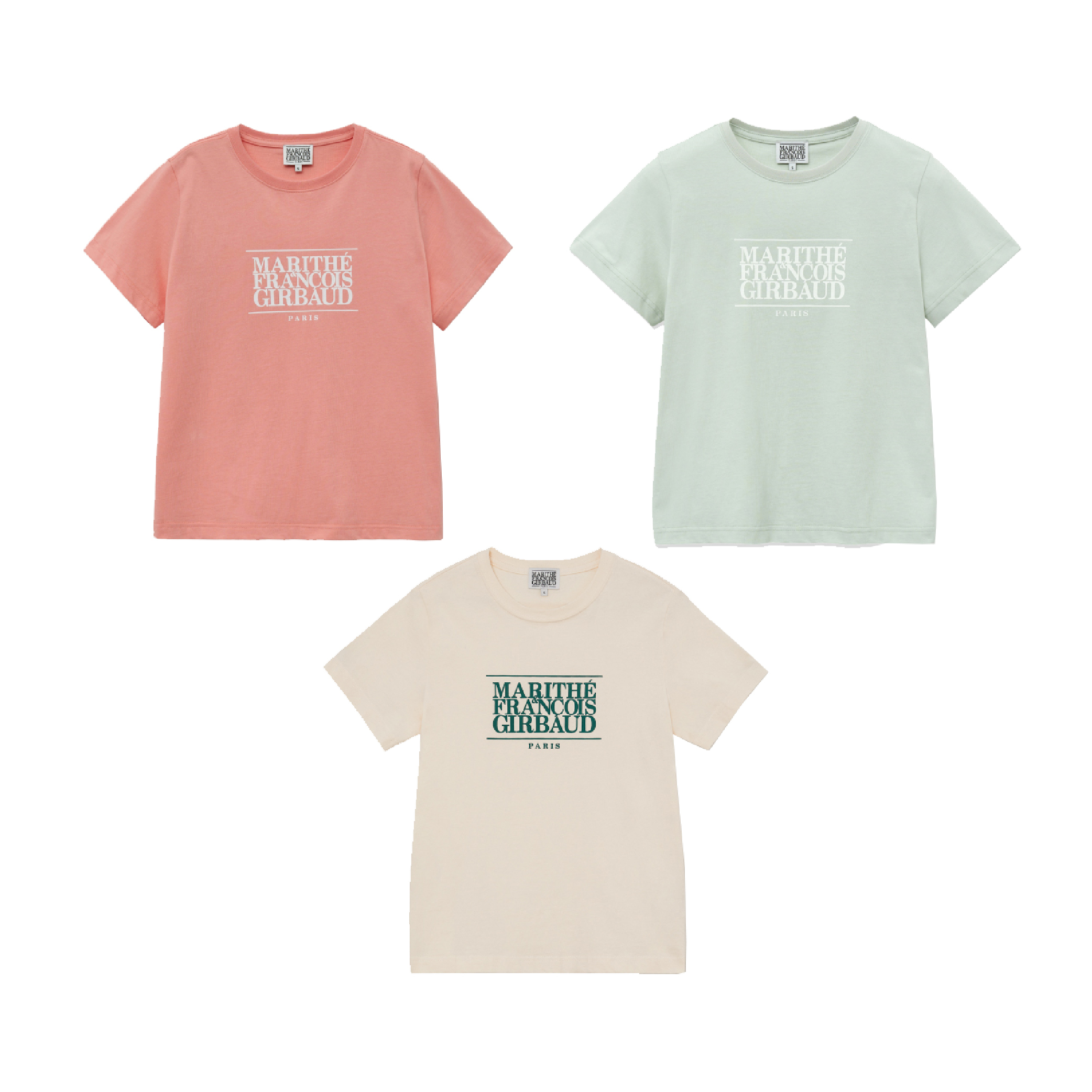 MARITHE FRANCOIS GIRBAUD W CLASSIC LOGO TEE-09
