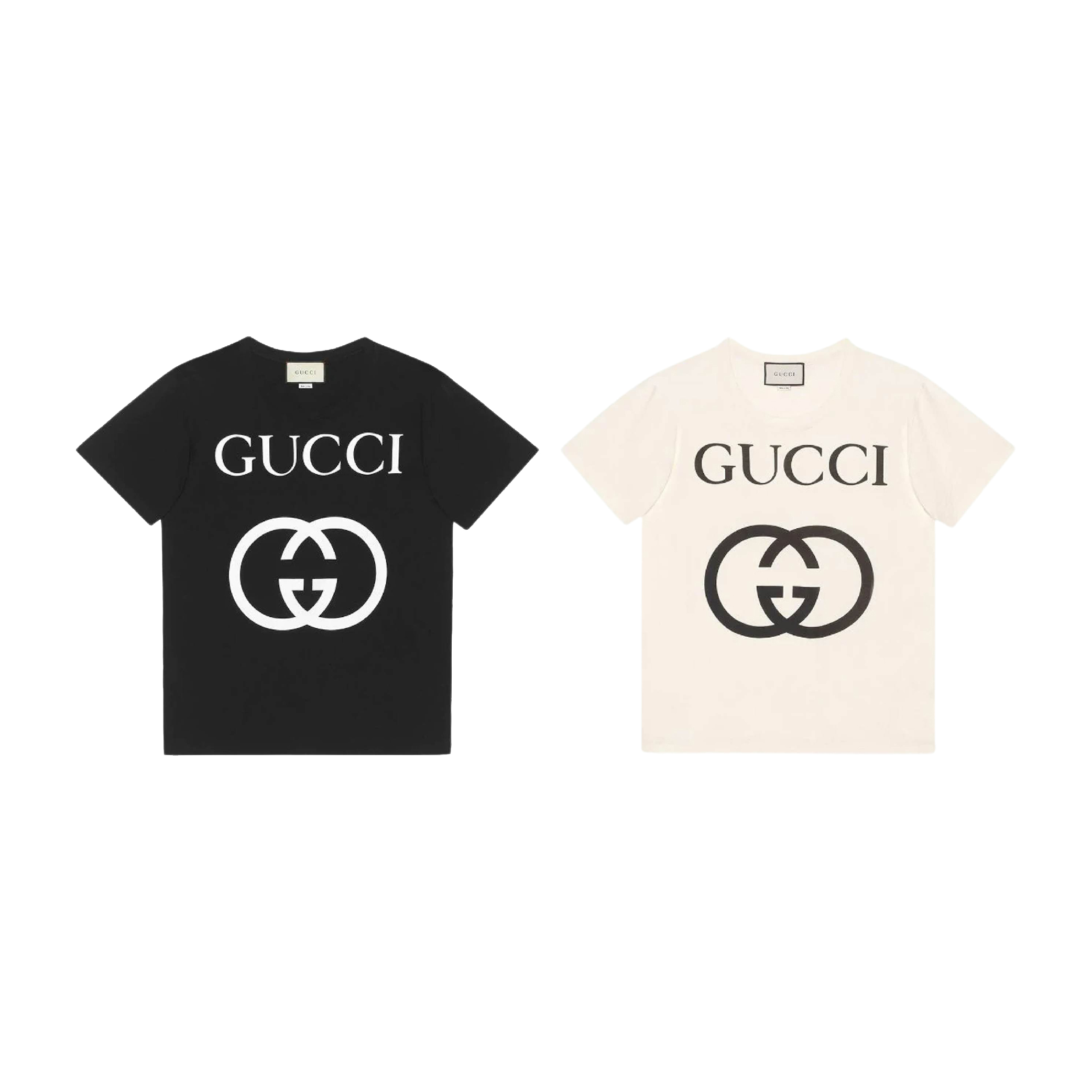 Gucci Oversize with Interlocking G T-shirt-03
