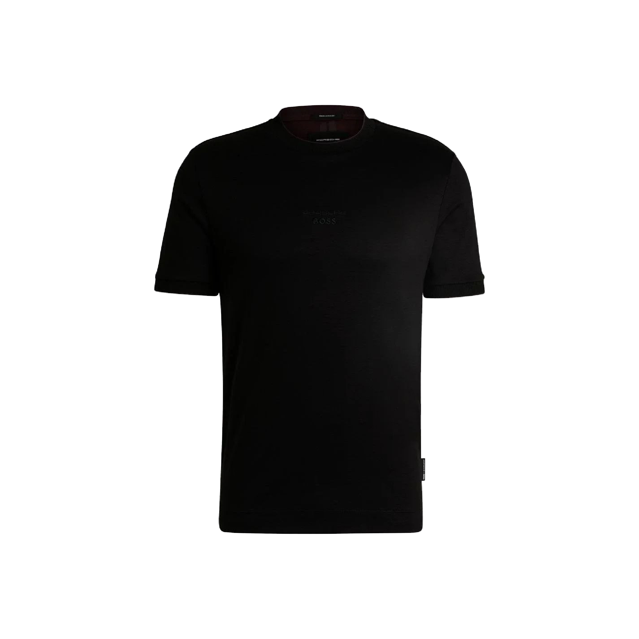 Hugo Boss x Porsche Mercerised Cotton Tee with Special Branding-01