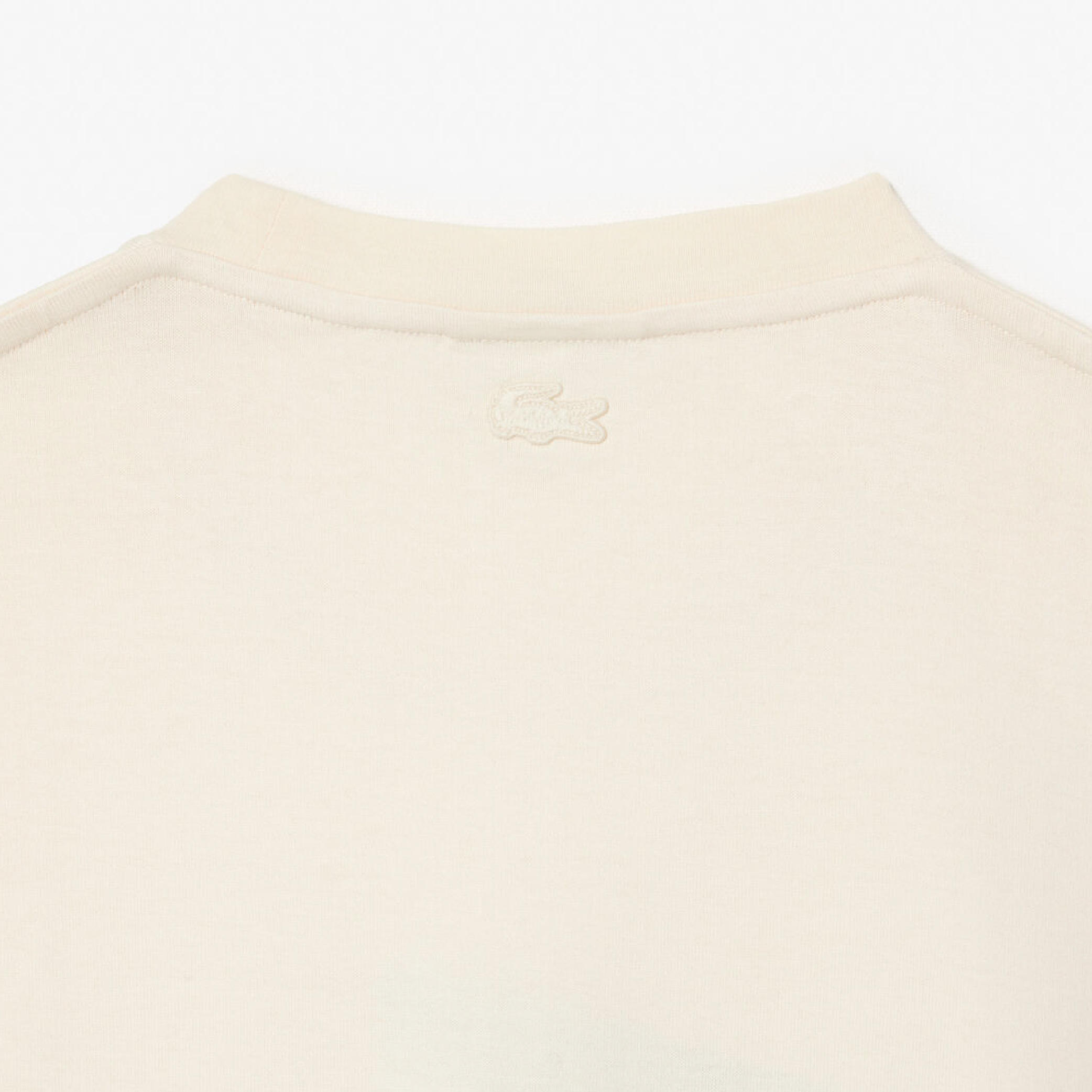 Lacoste patchwork big croc logo crewneck tee-08
