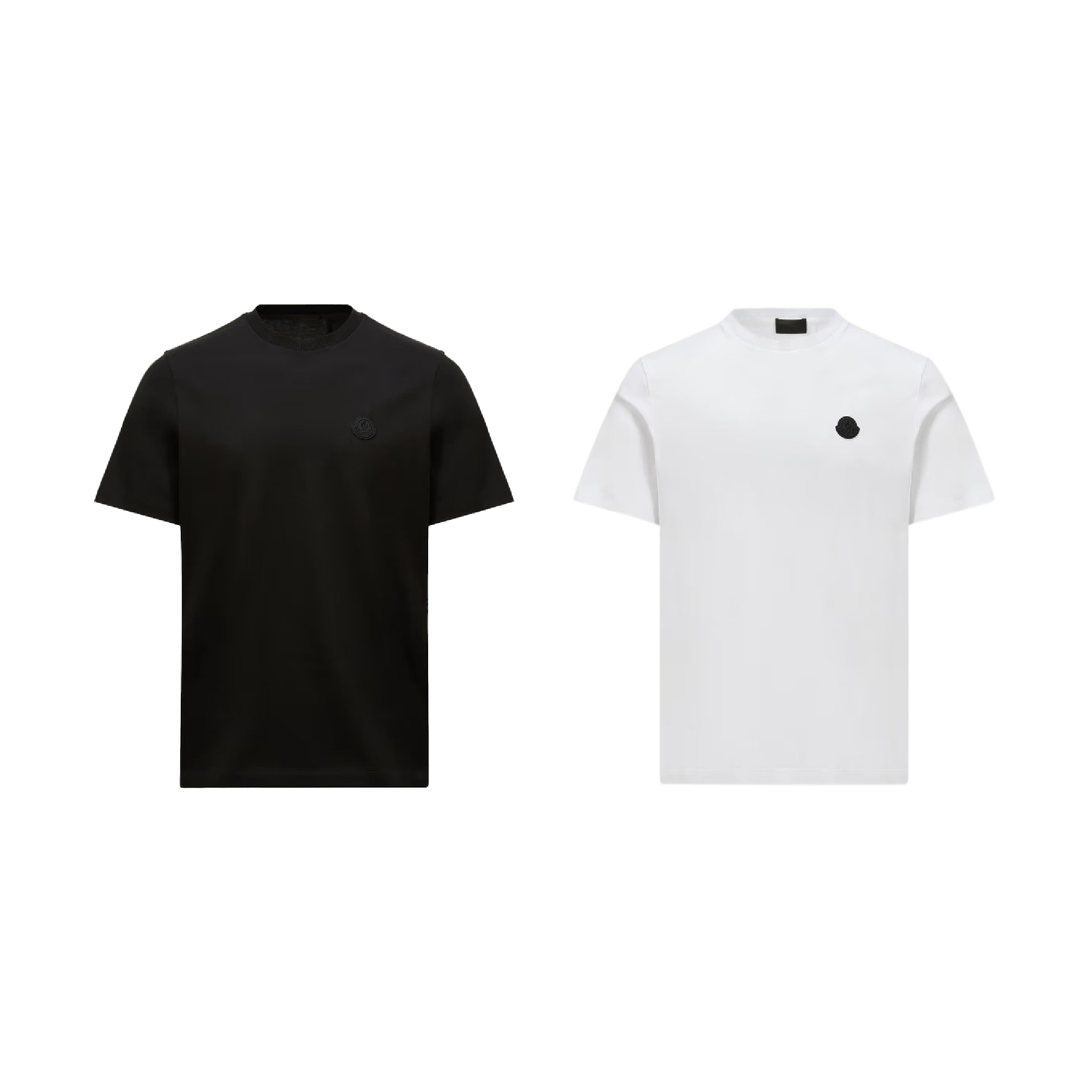 Moncler Vertical Back Logo Cotton T-Shirt-03