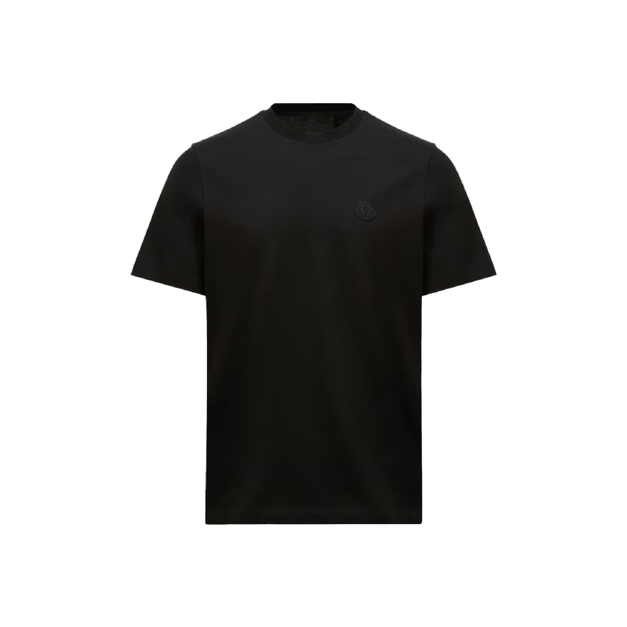 Moncler Vertical Back Logo Cotton T-Shirt-01