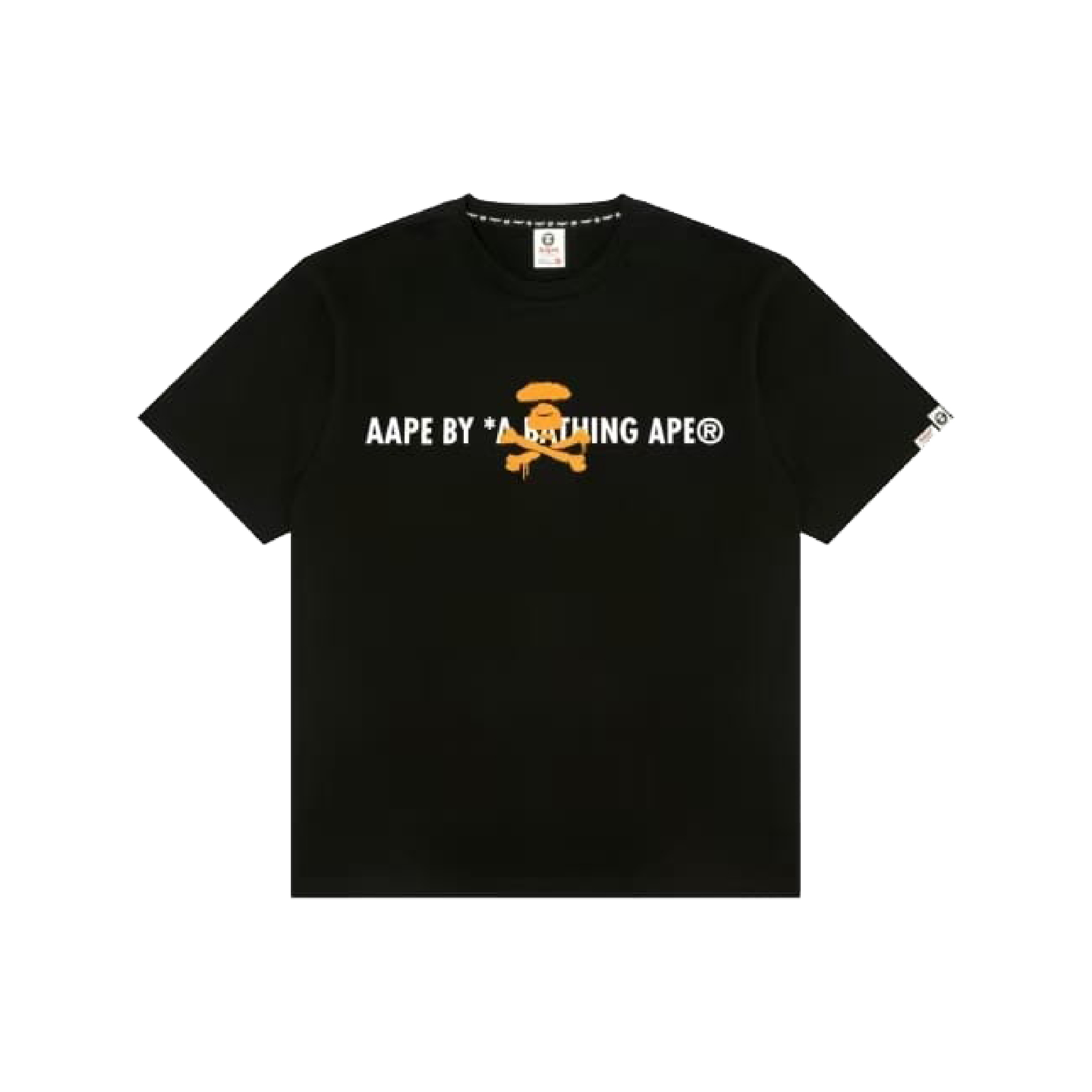 AAPE BY A BATHING APE LOGO-PRINT T-SHIRT-02