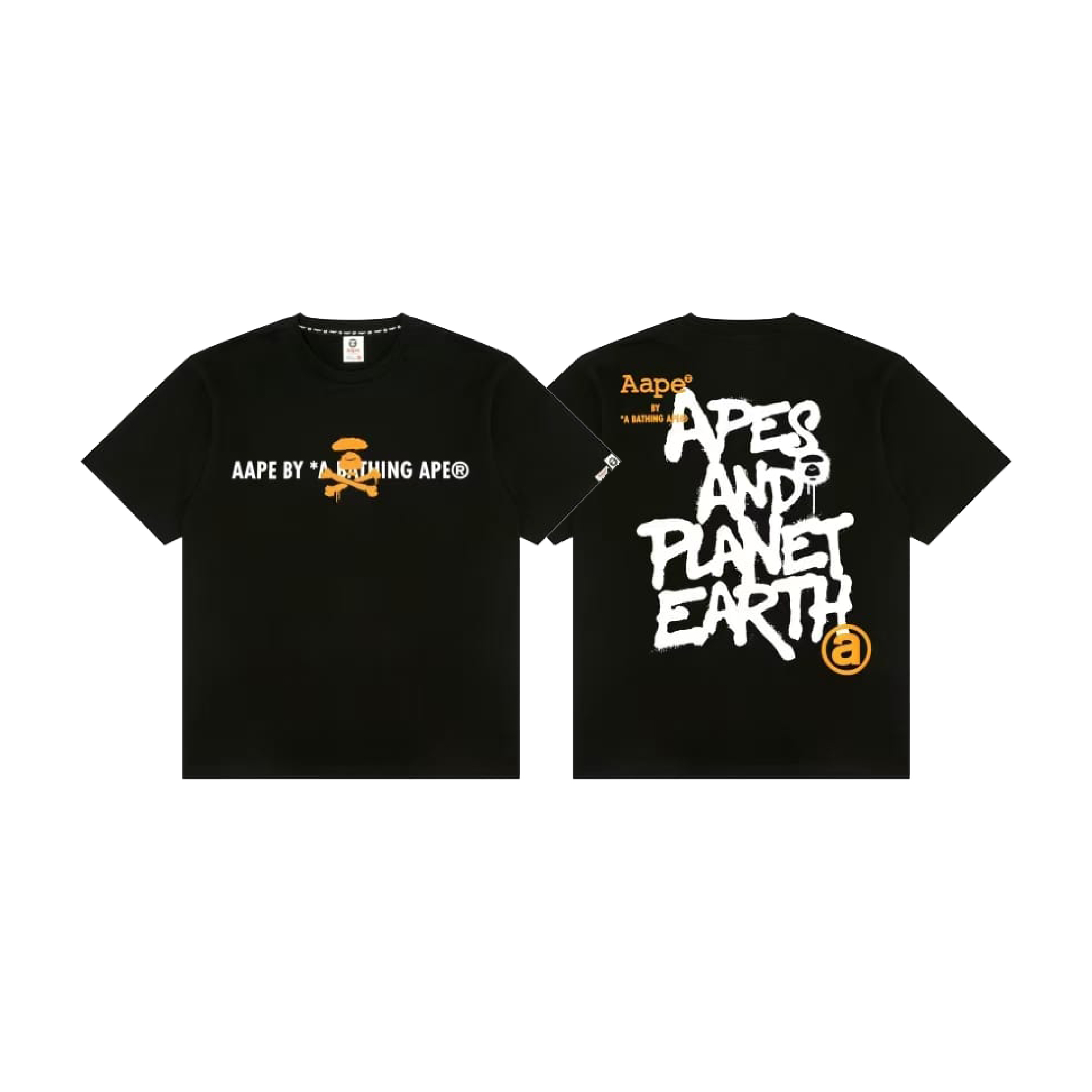 AAPE BY A BATHING APE LOGO-PRINT T-SHIRT-04