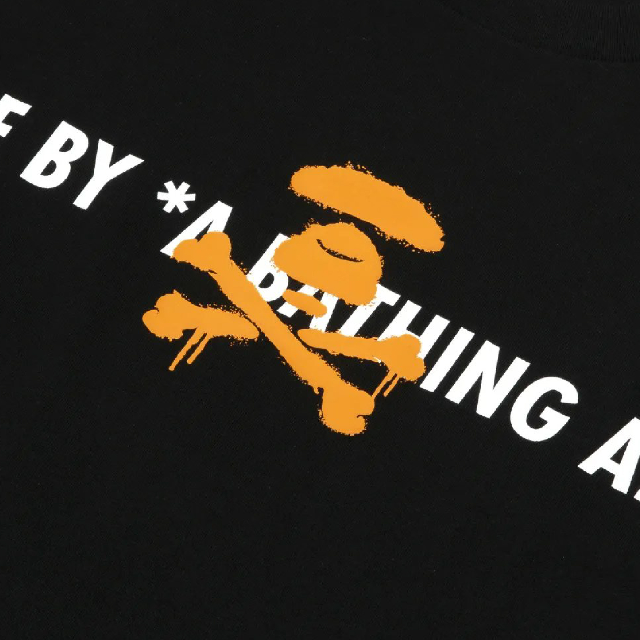 AAPE BY A BATHING APE LOGO-PRINT T-SHIRT-13