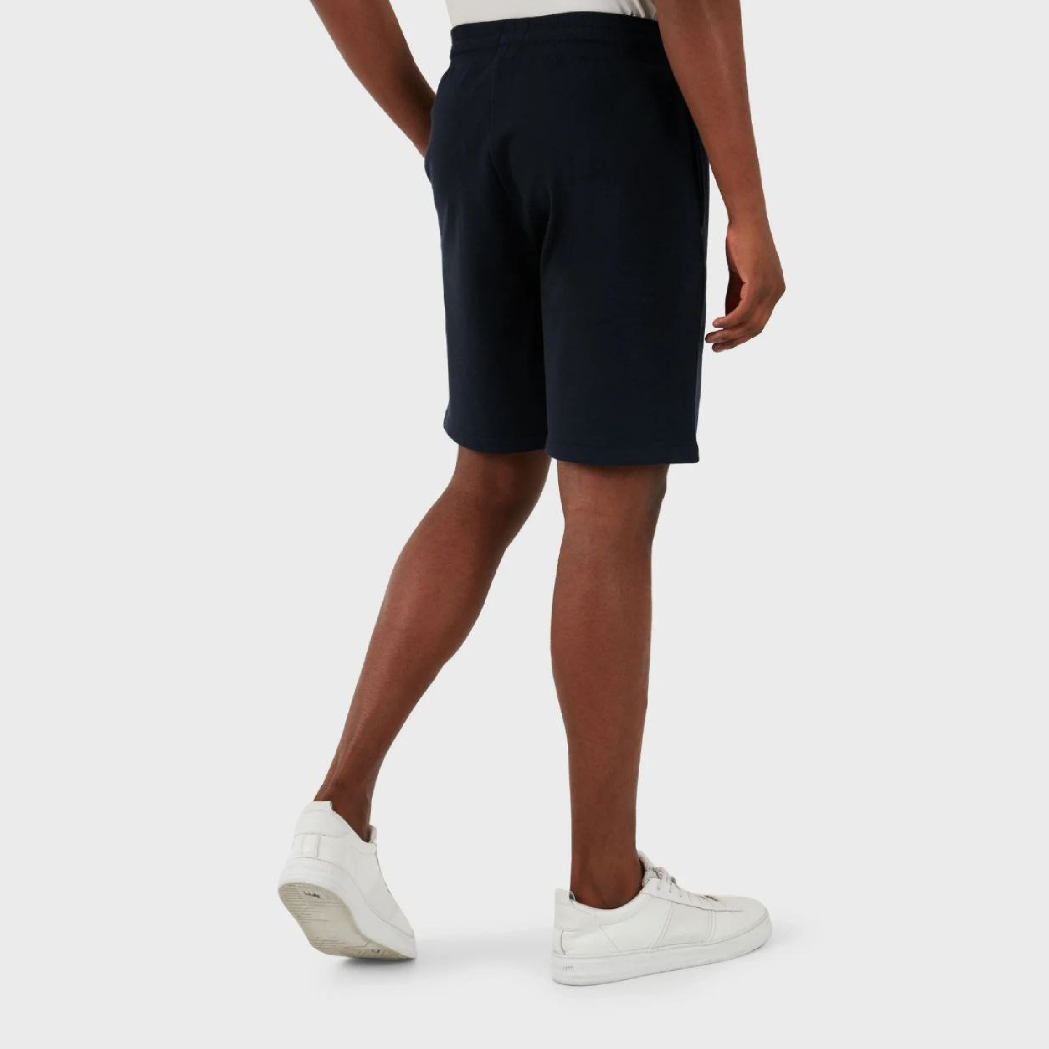 Hugo Boss Interlock B Logo Black Shorts-08