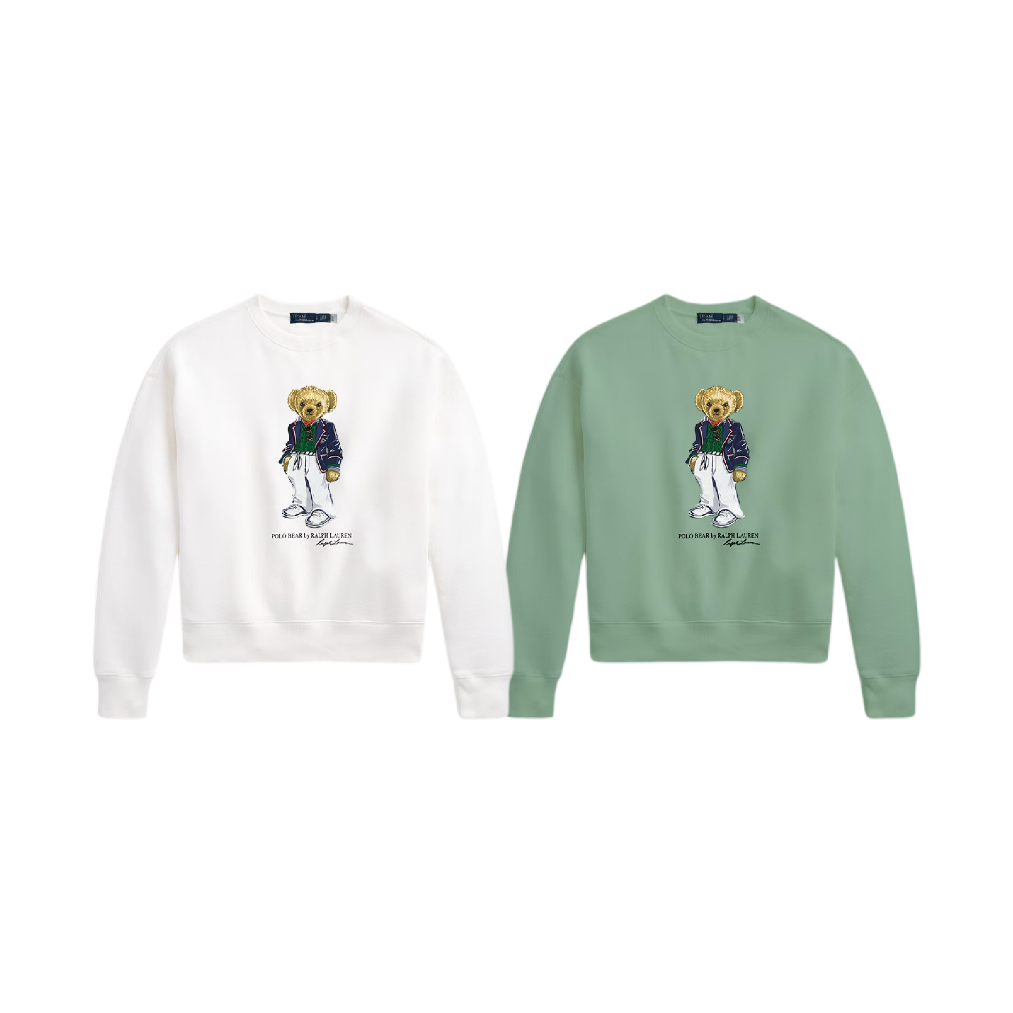 Polo Bear Fleece Crewneck-01