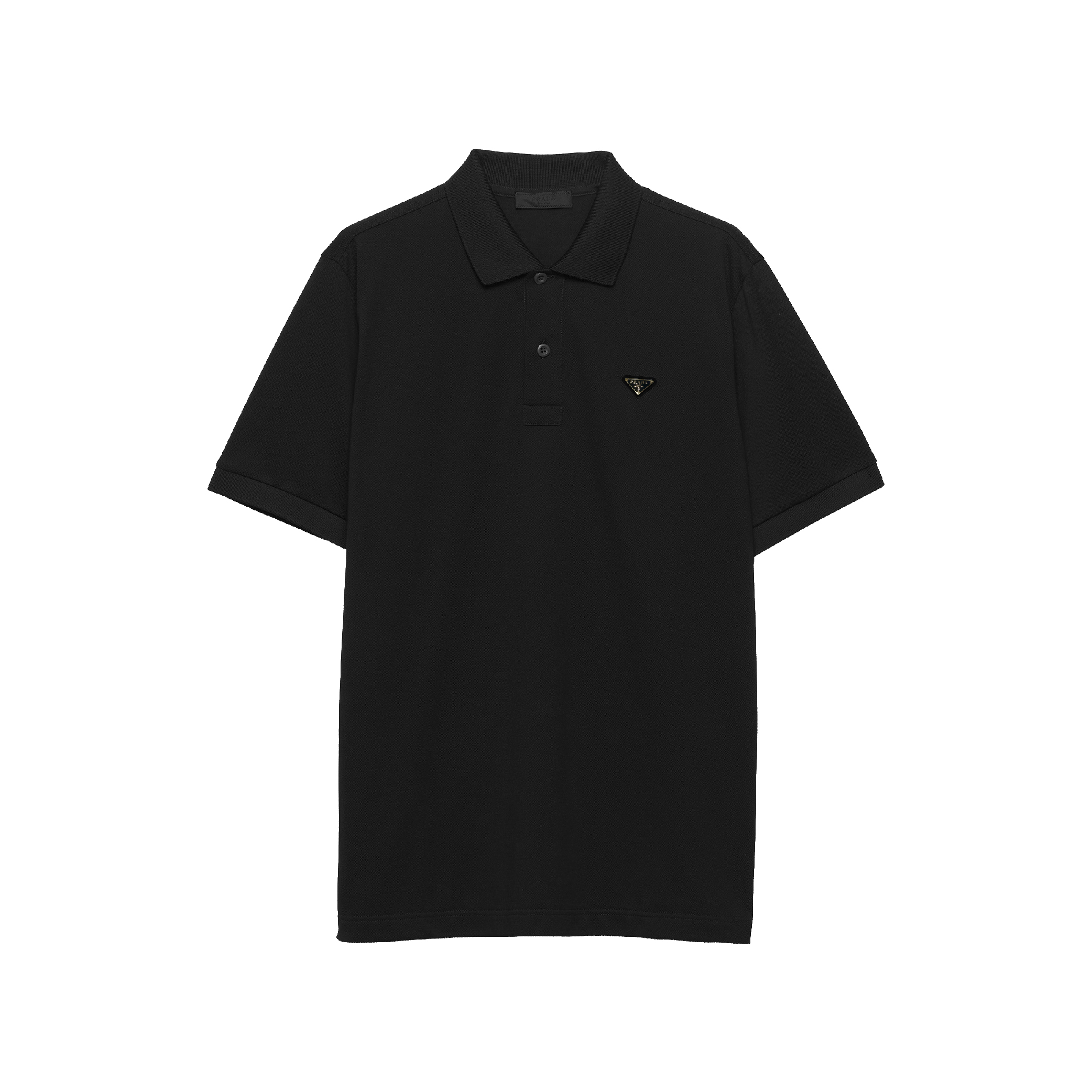 Prada Piqué polo shirt-02