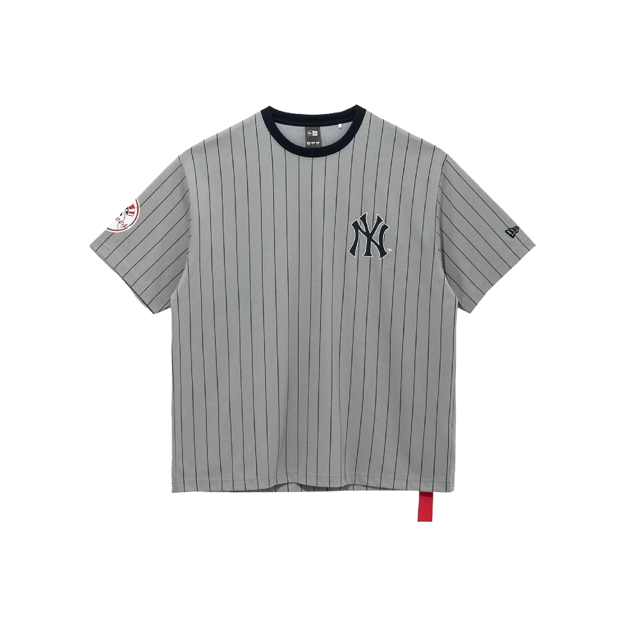 New Era 2025 MLB New York Yankees Striped T-Shirt-01