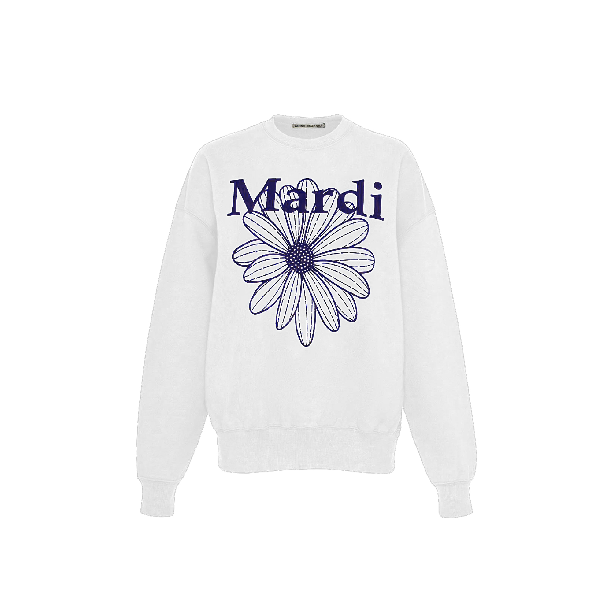 Mardi Mercredi Sweatshirt Flower Mardi-03