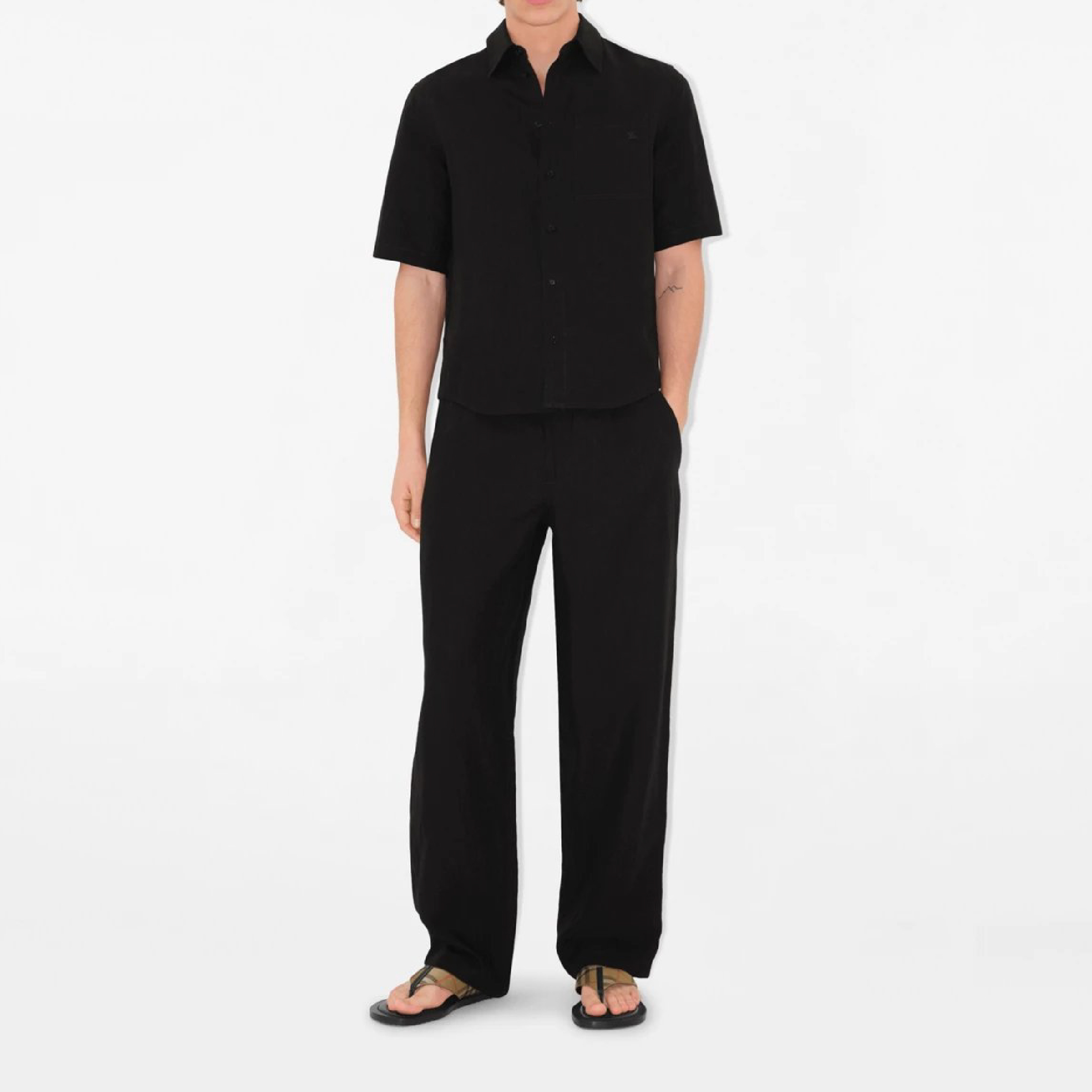 Burberry Linen Shirt-06