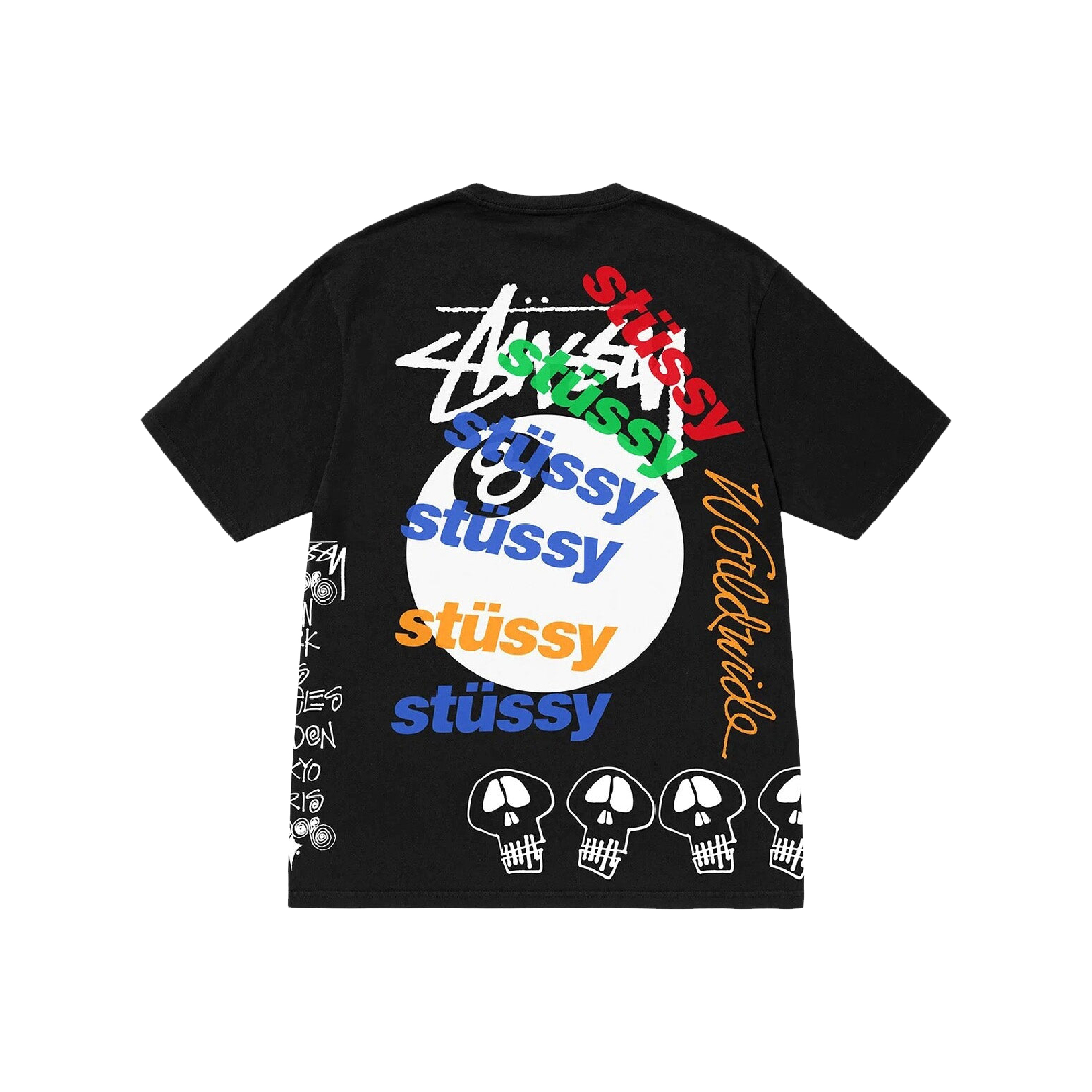 Stussy Test Strike Pigment Dyed Tee (Black)-03