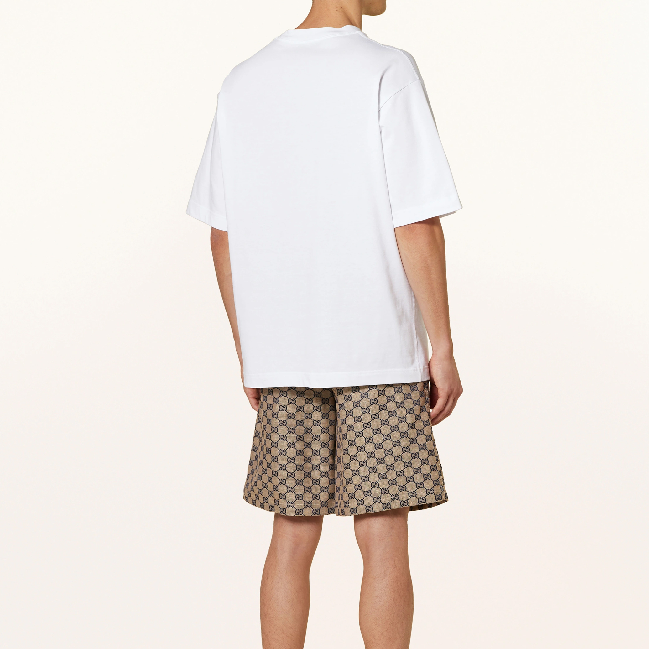 Gucci Logo Print Cotton Tee-06