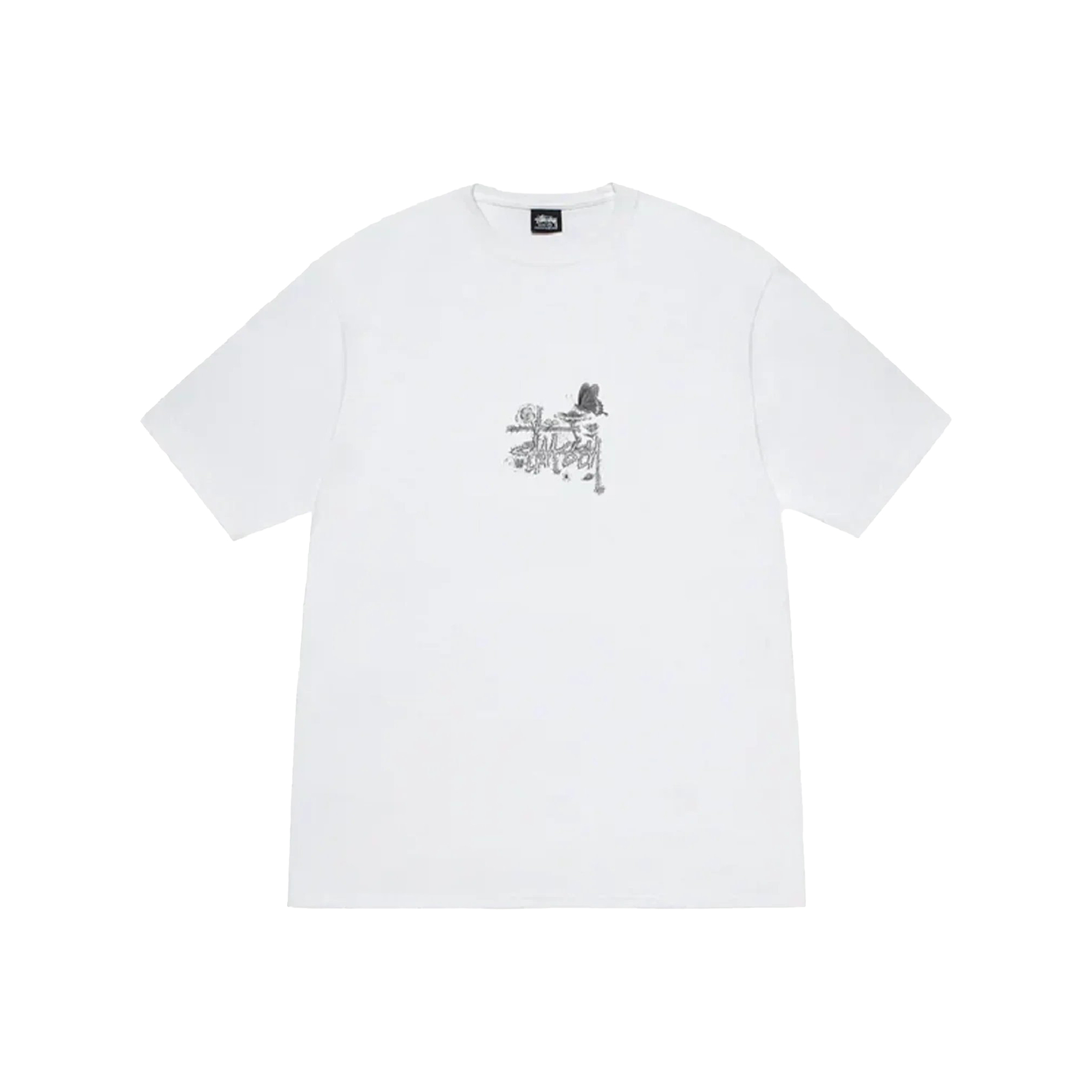 Stüssy In Bloom Tee Black-05