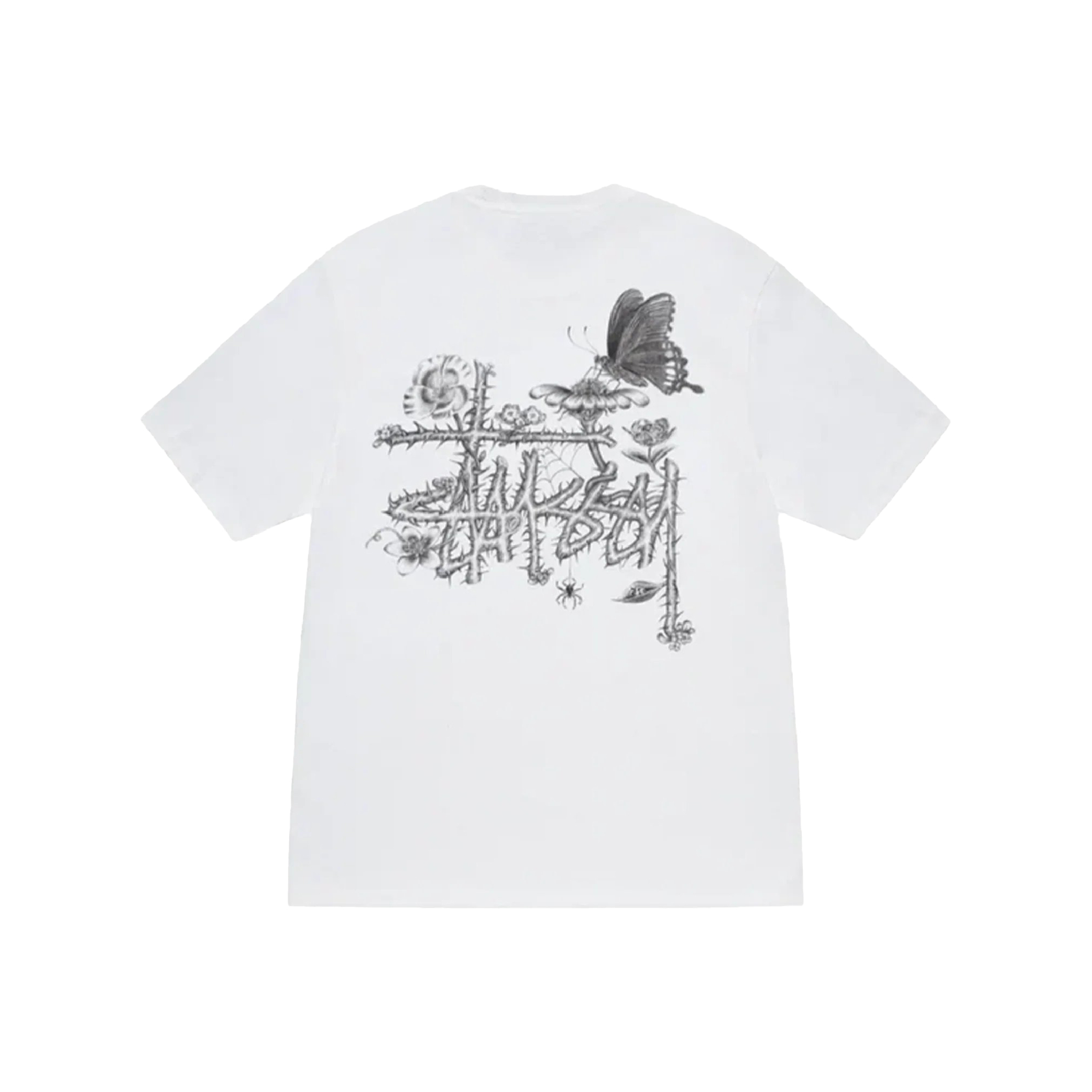 Stüssy In Bloom Tee Black-06