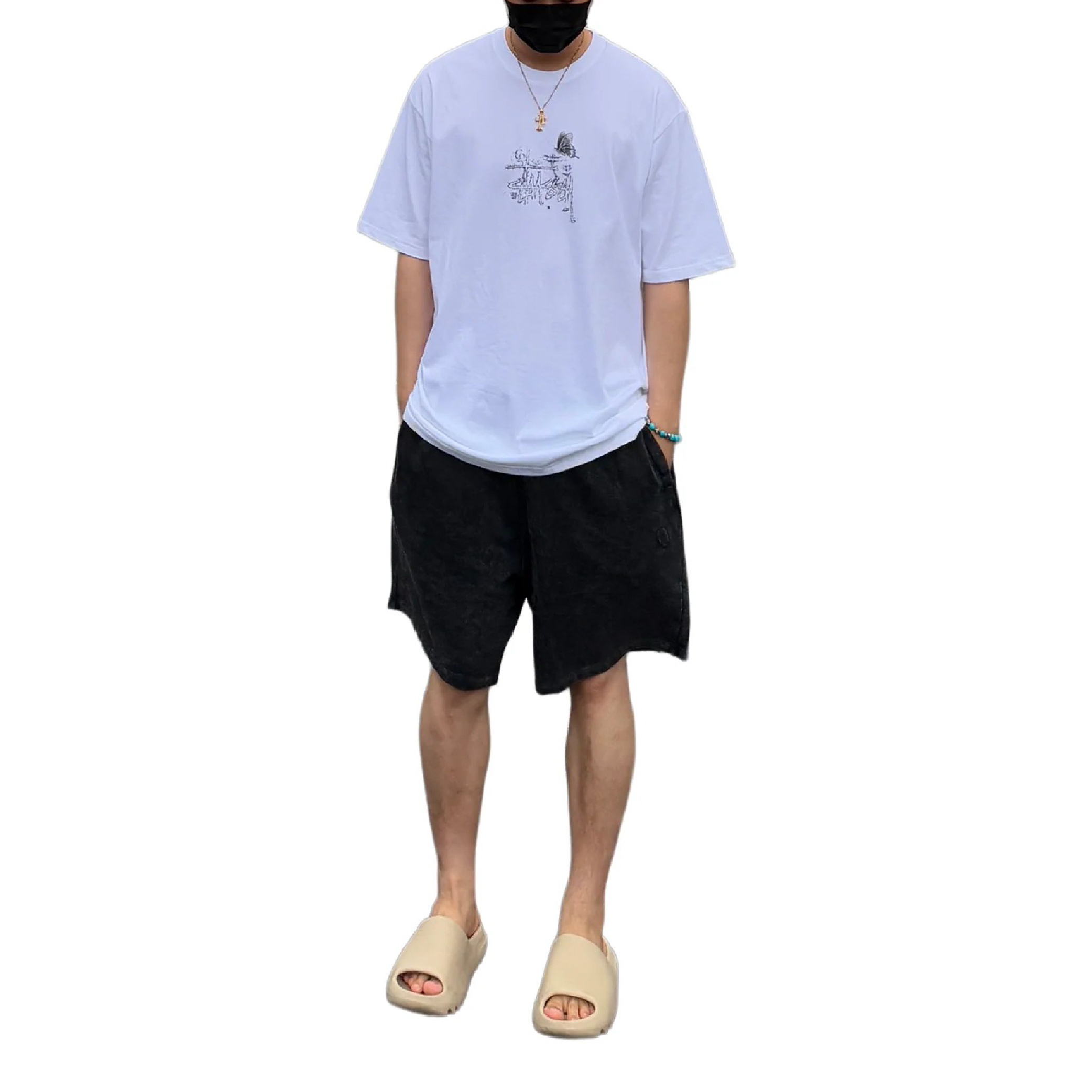 Stüssy In Bloom Tee Black-10