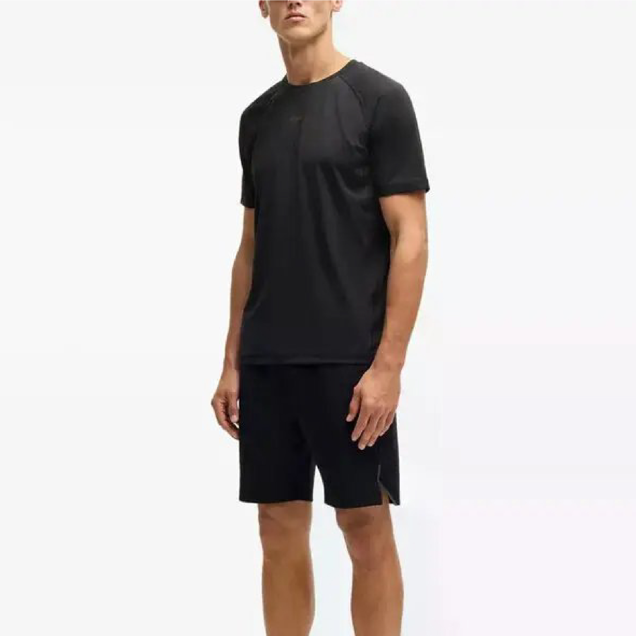 HUGO BOSS reflective-detail t-shirt-07