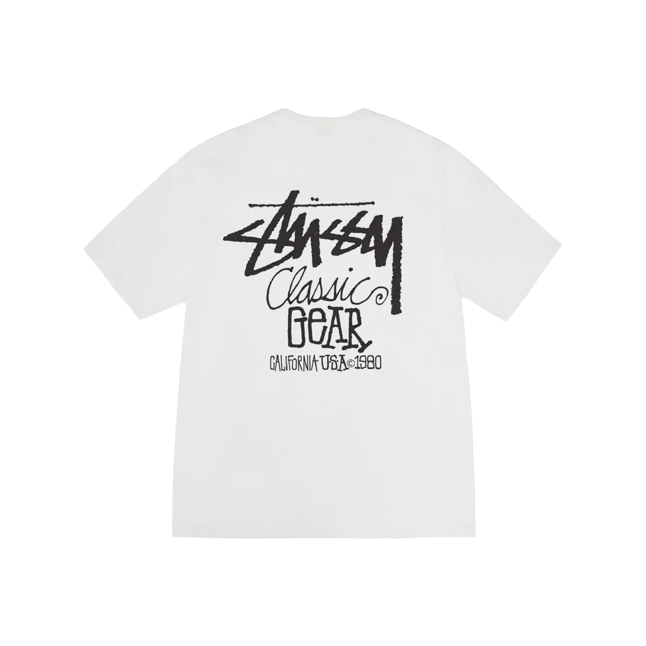Stüssy Classic Gear Pigment Dyed Tee Natural (SS25)-06