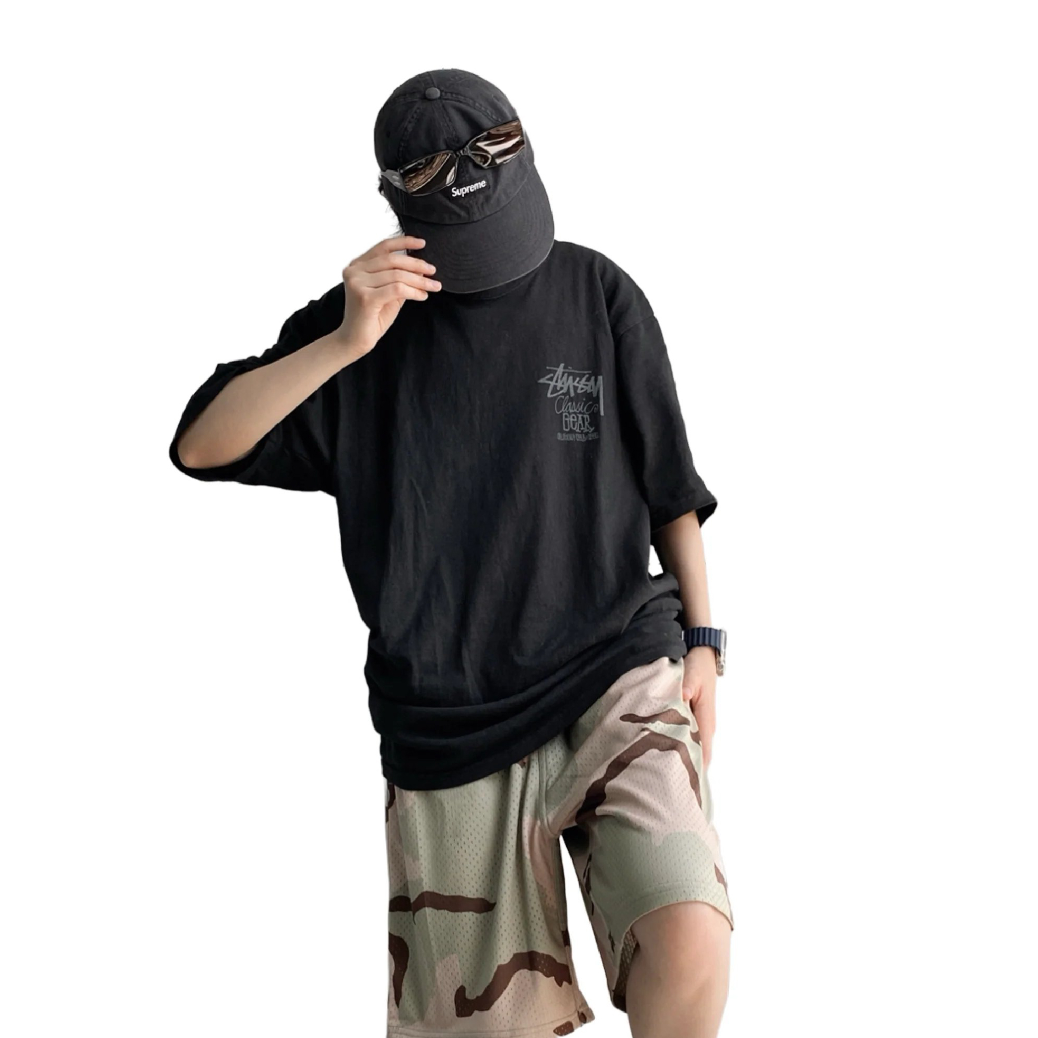 Stüssy Classic Gear Pigment Dyed Tee Natural (SS25)-08