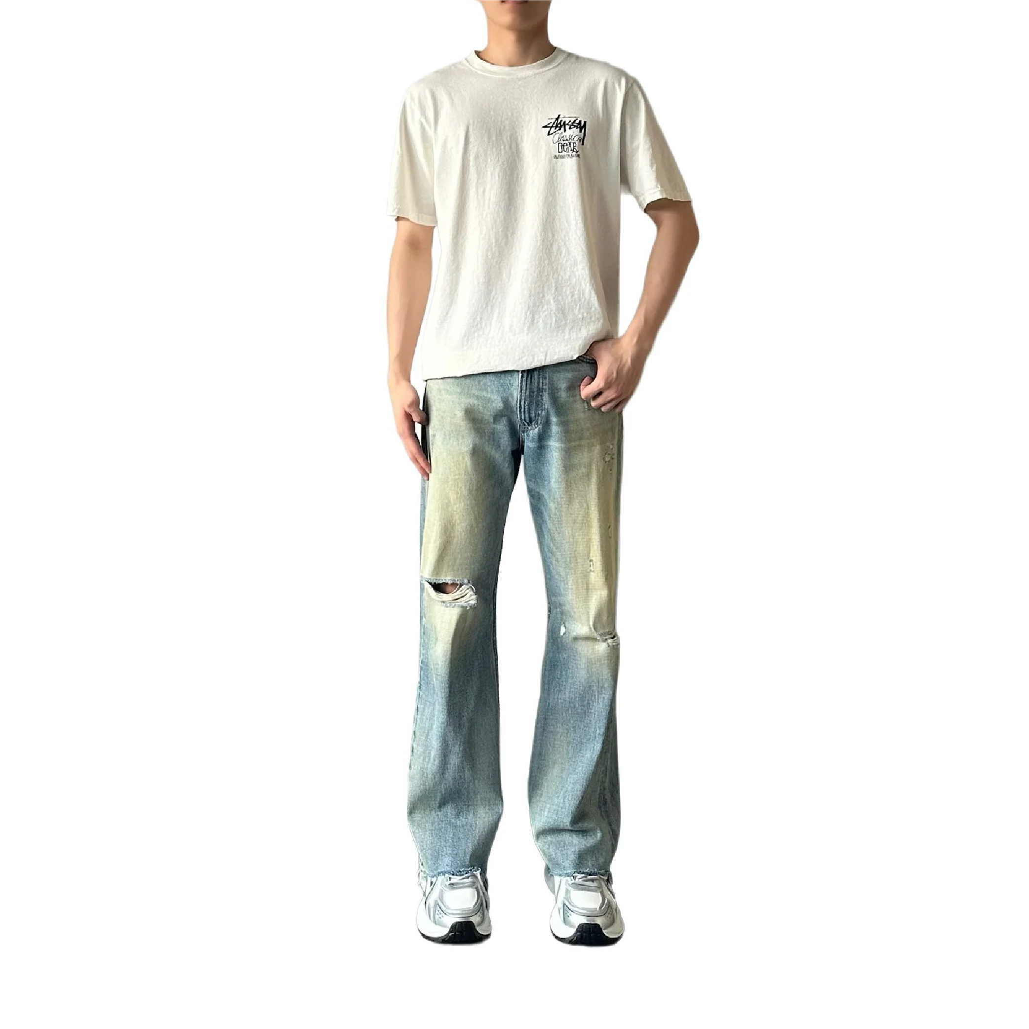 Stüssy Classic Gear Pigment Dyed Tee Natural (SS25)-10