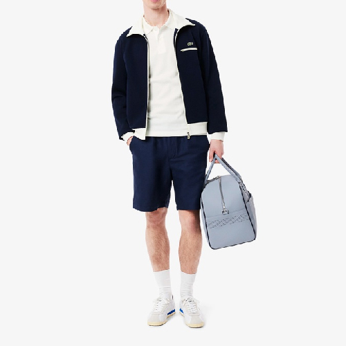 Lacoste Embroidered Croc Logo Knit Cotton Polo-07