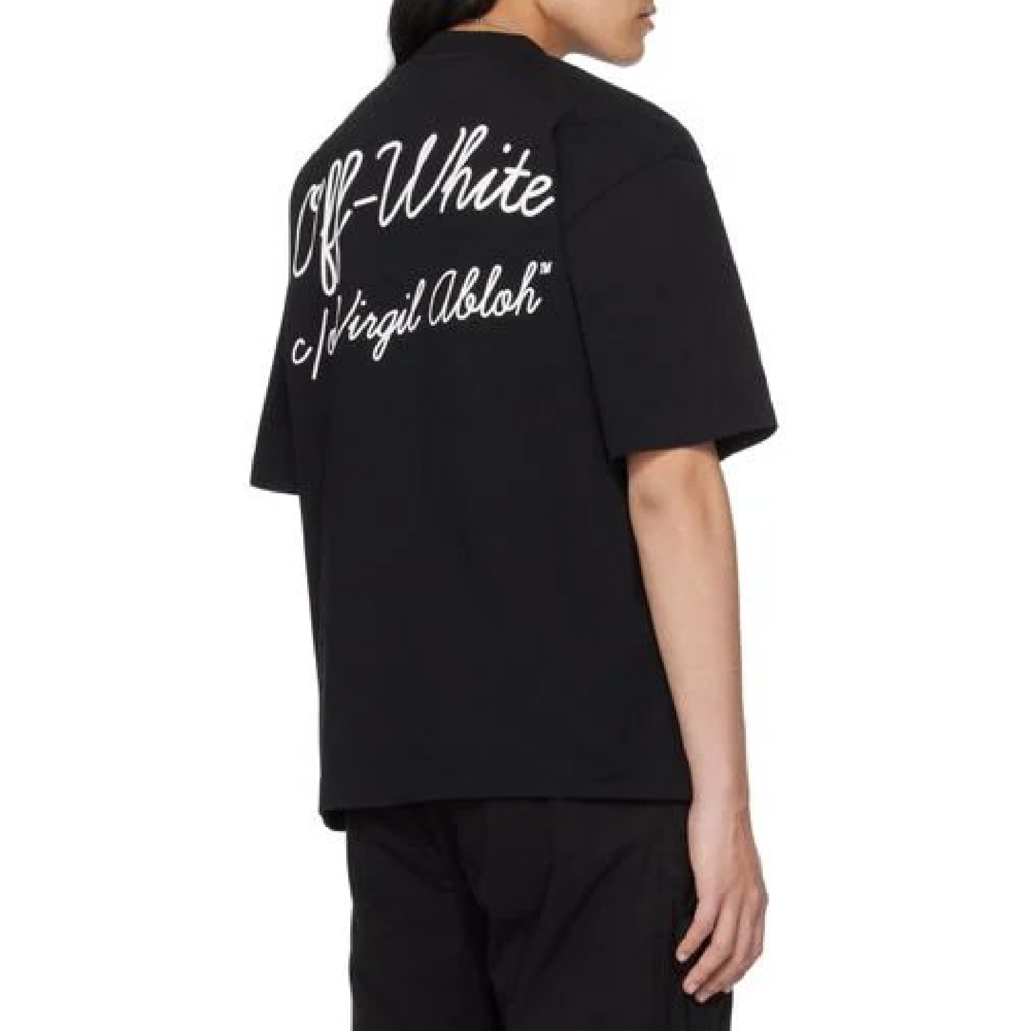 OFF-WHITE Script Skate SS Tee BlackWhite (SS25)-06