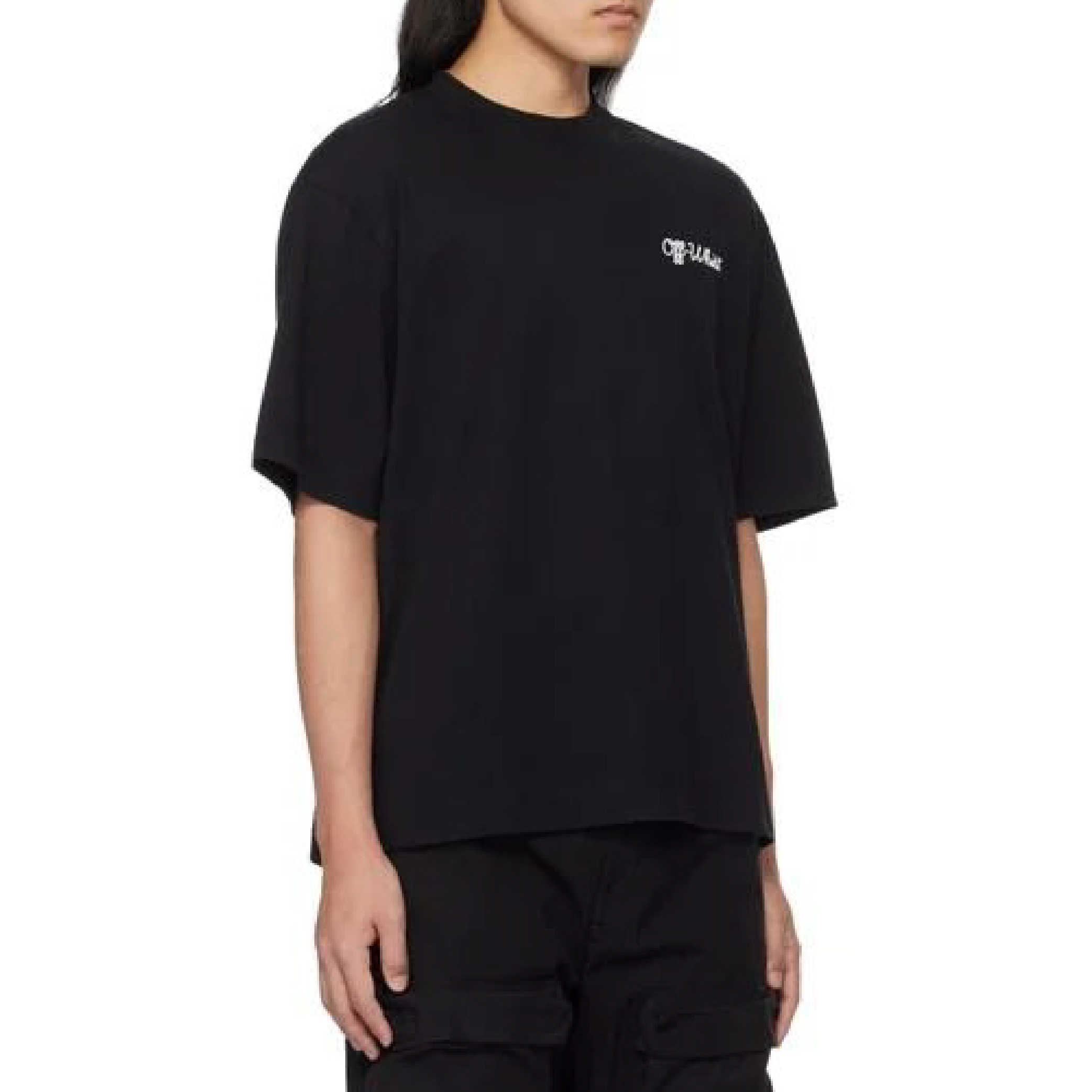 OFF-WHITE Script Skate SS Tee BlackWhite (SS25)-05