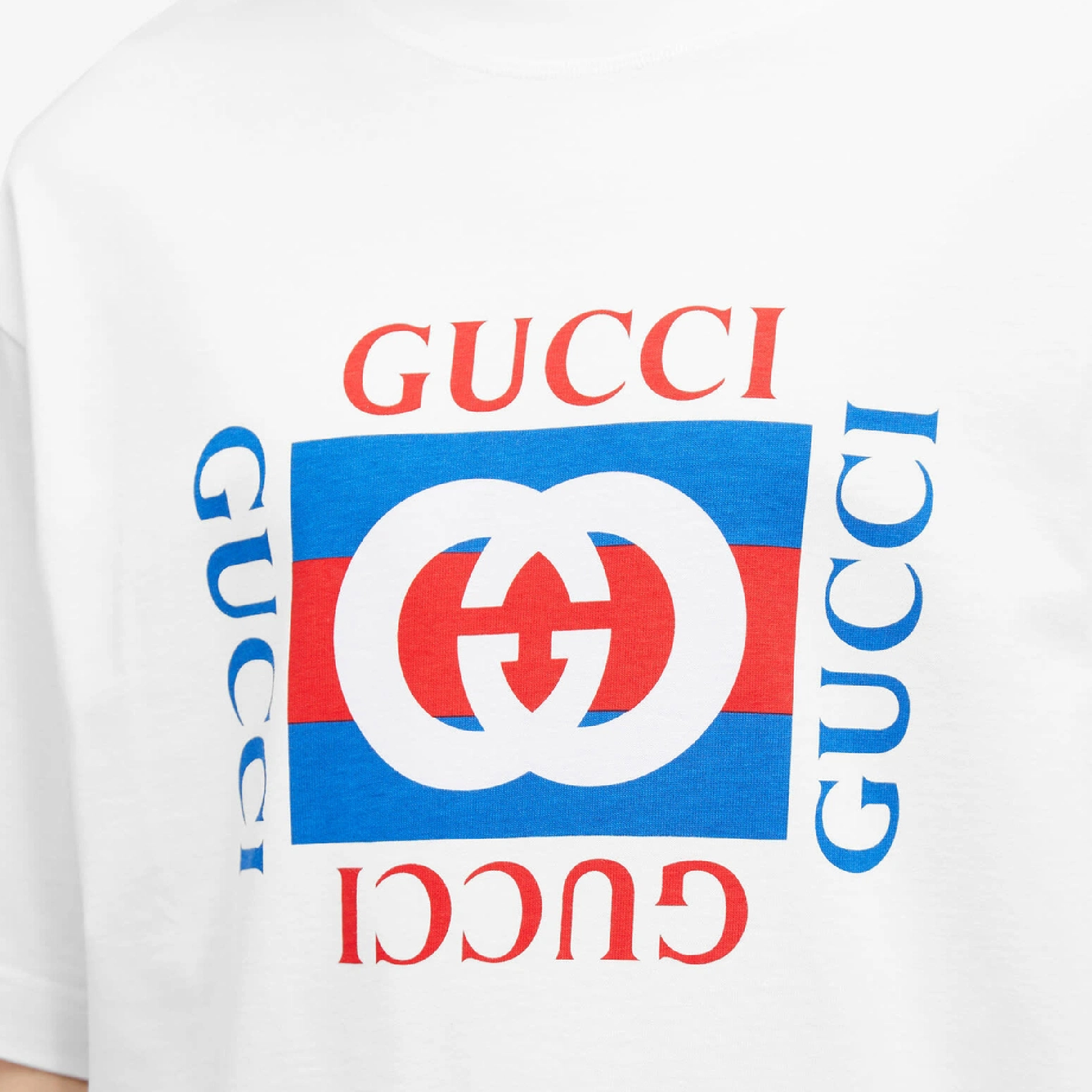 Gucci Logo Print Cotton Tee-04