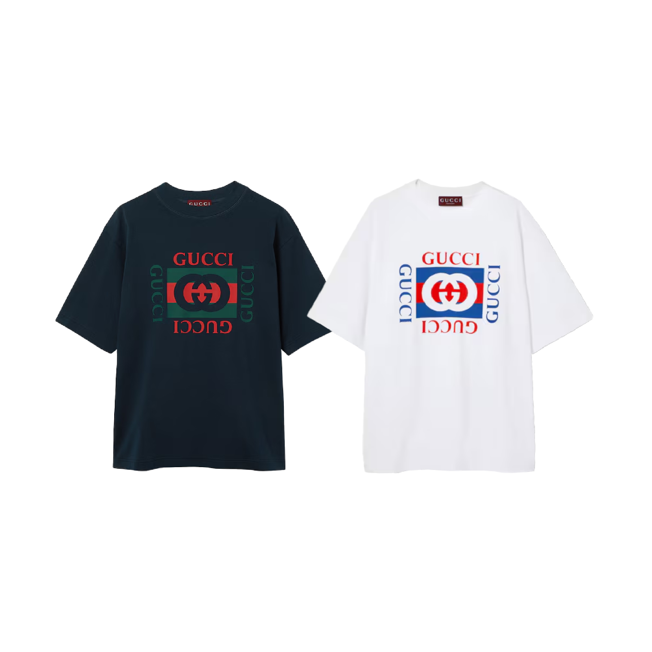 Gucci Logo Print Cotton Tee-03