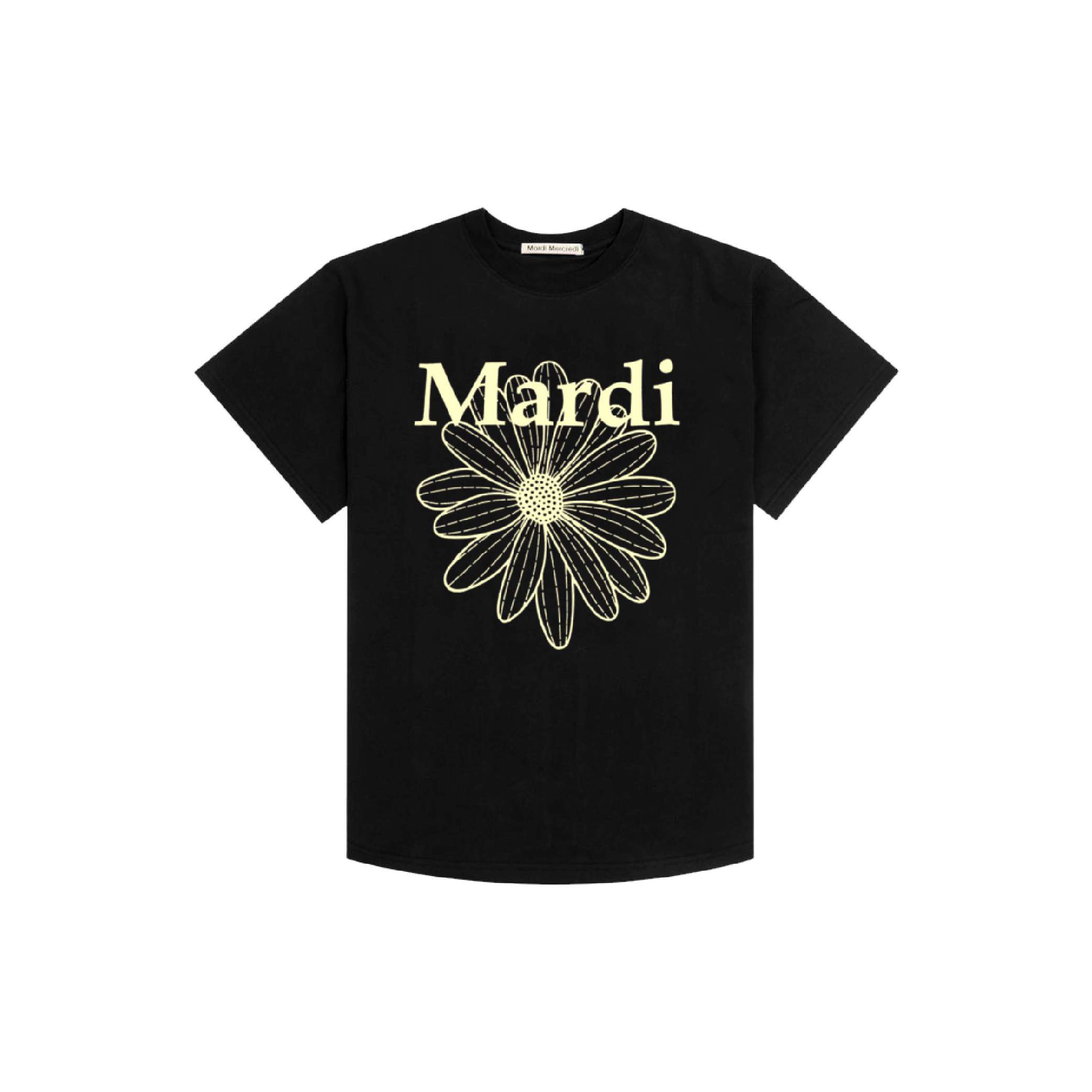 Mardi Mercredi Floral Graphic Print Collection Tee 02-01