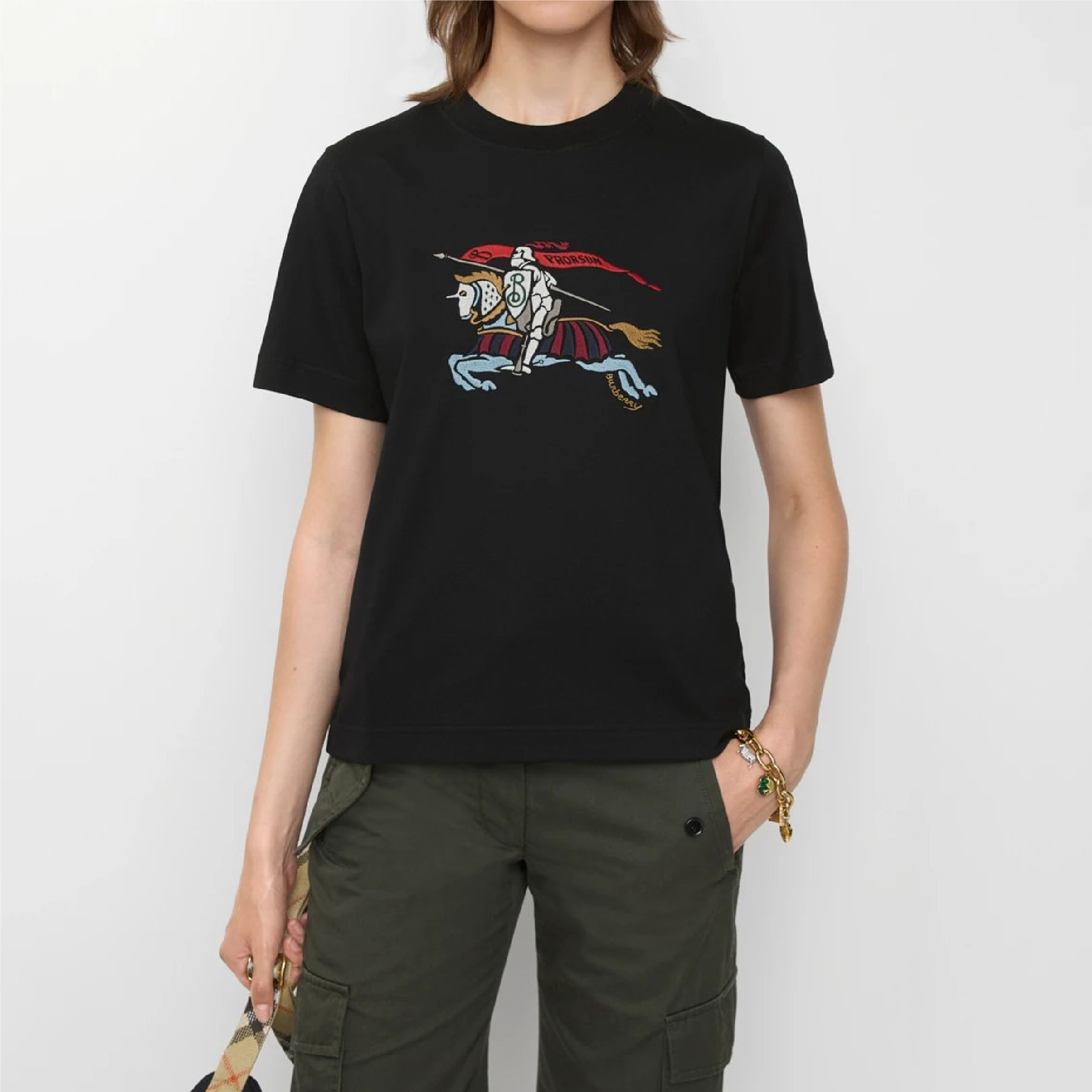 Burberry EKD Cotton T-shirt 3-07