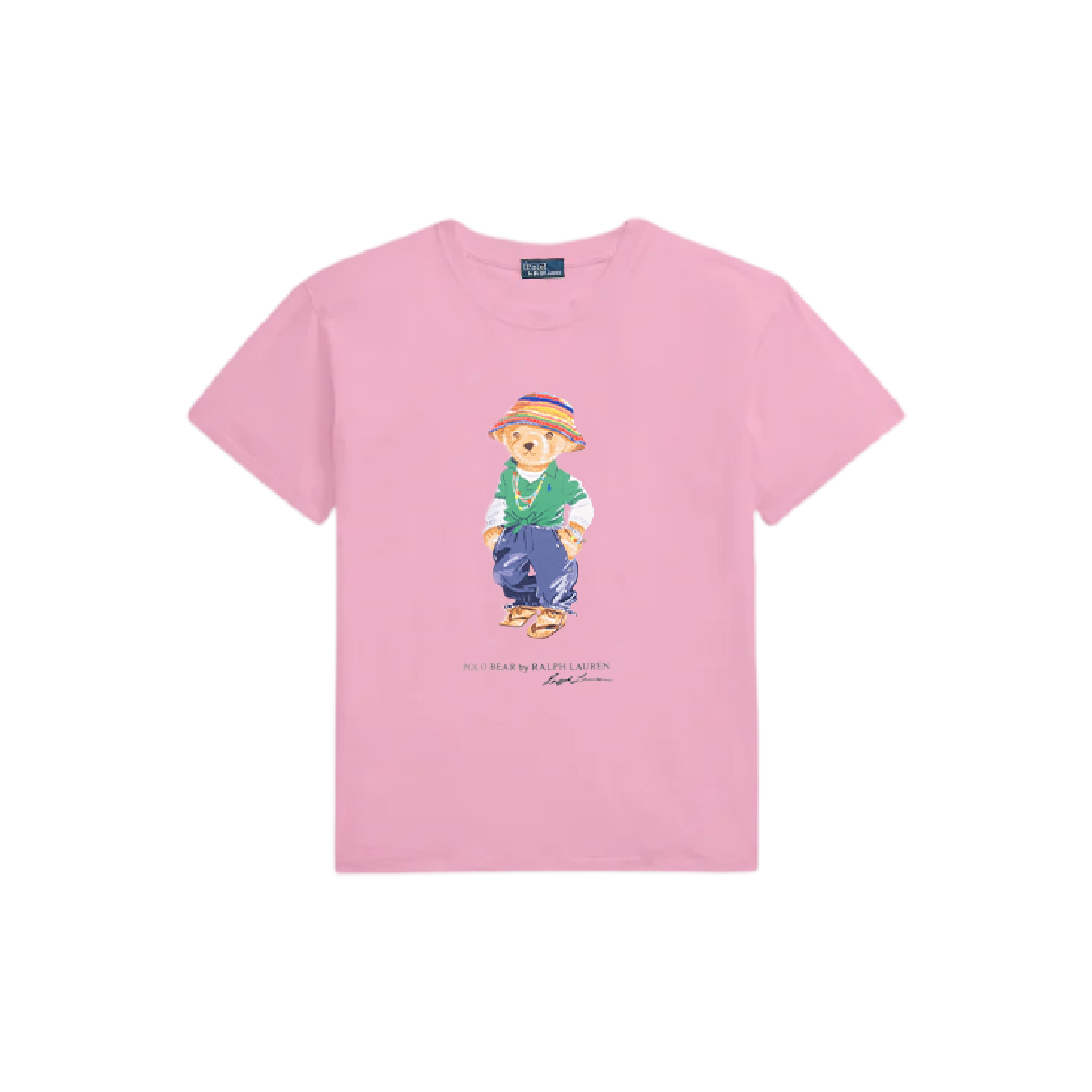 Polo Ralph Lauren T-Shirt Pink Bear-01