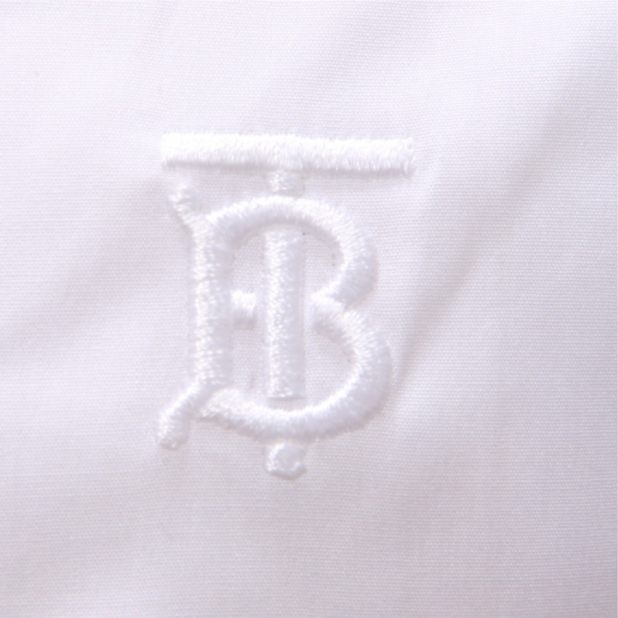 Burberry Monogram Motif Slim-Fit White LS Collar Shir-03