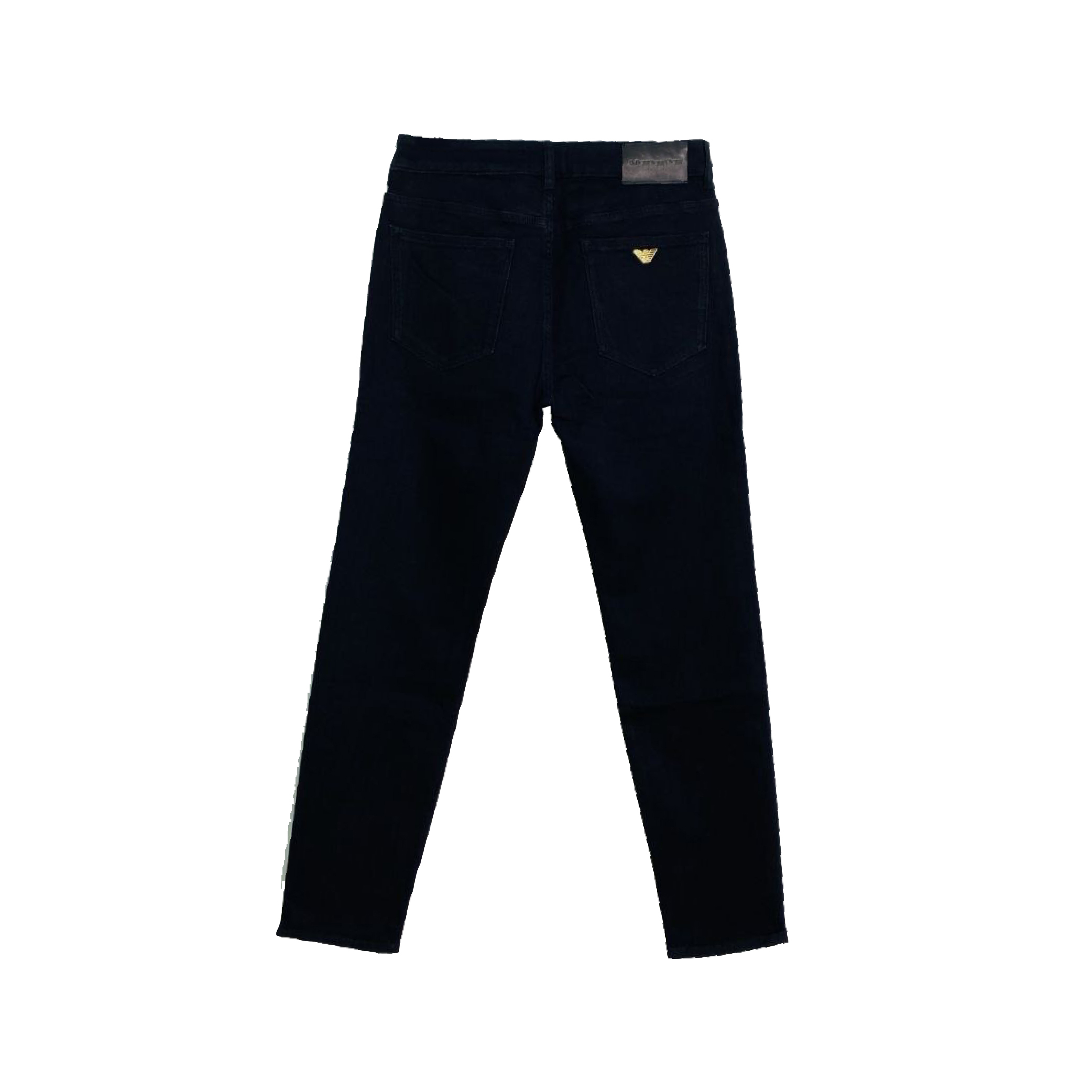 Emporio Armani Black Gold Logo Jeans-03