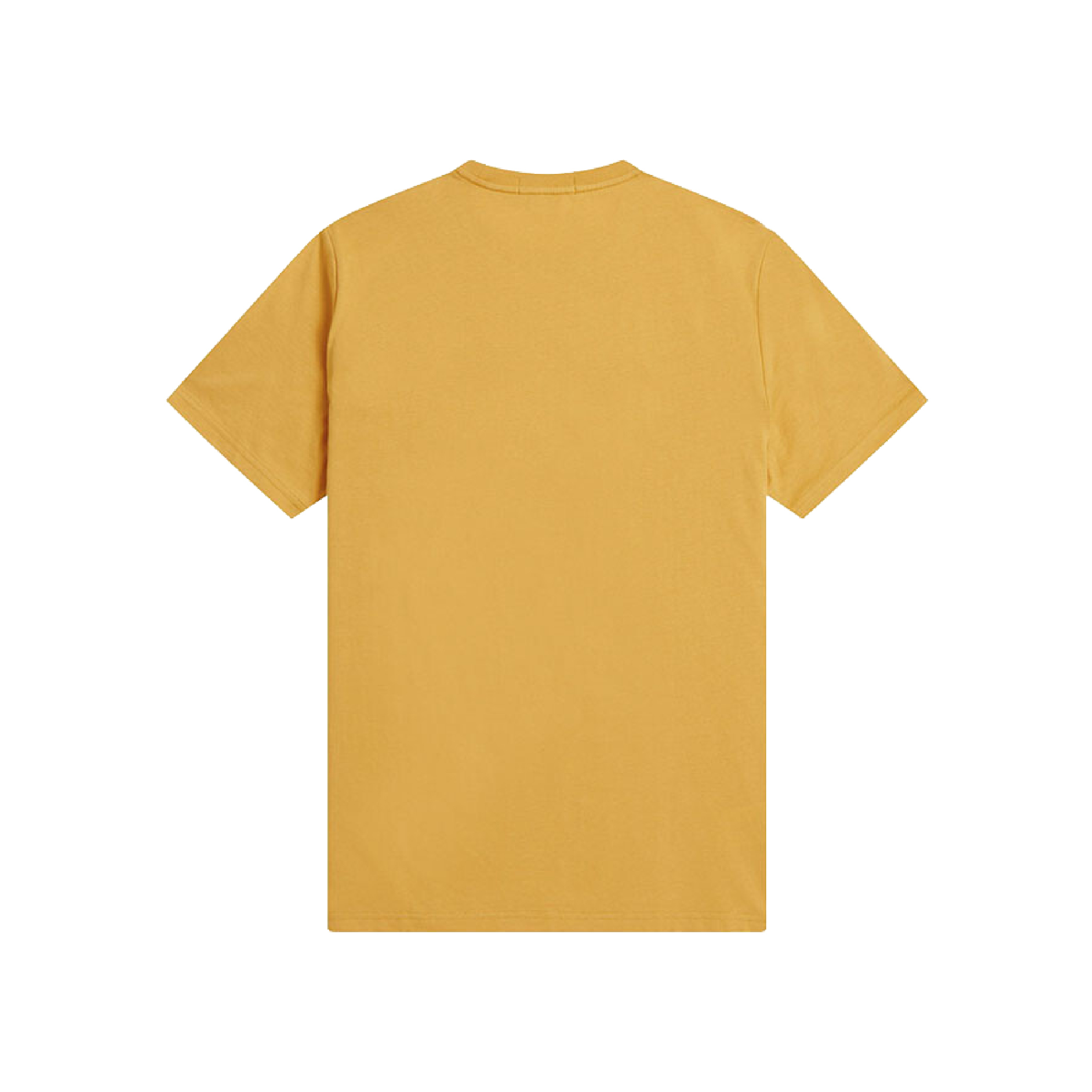 Fred Perry Logo Yellow Tee-03