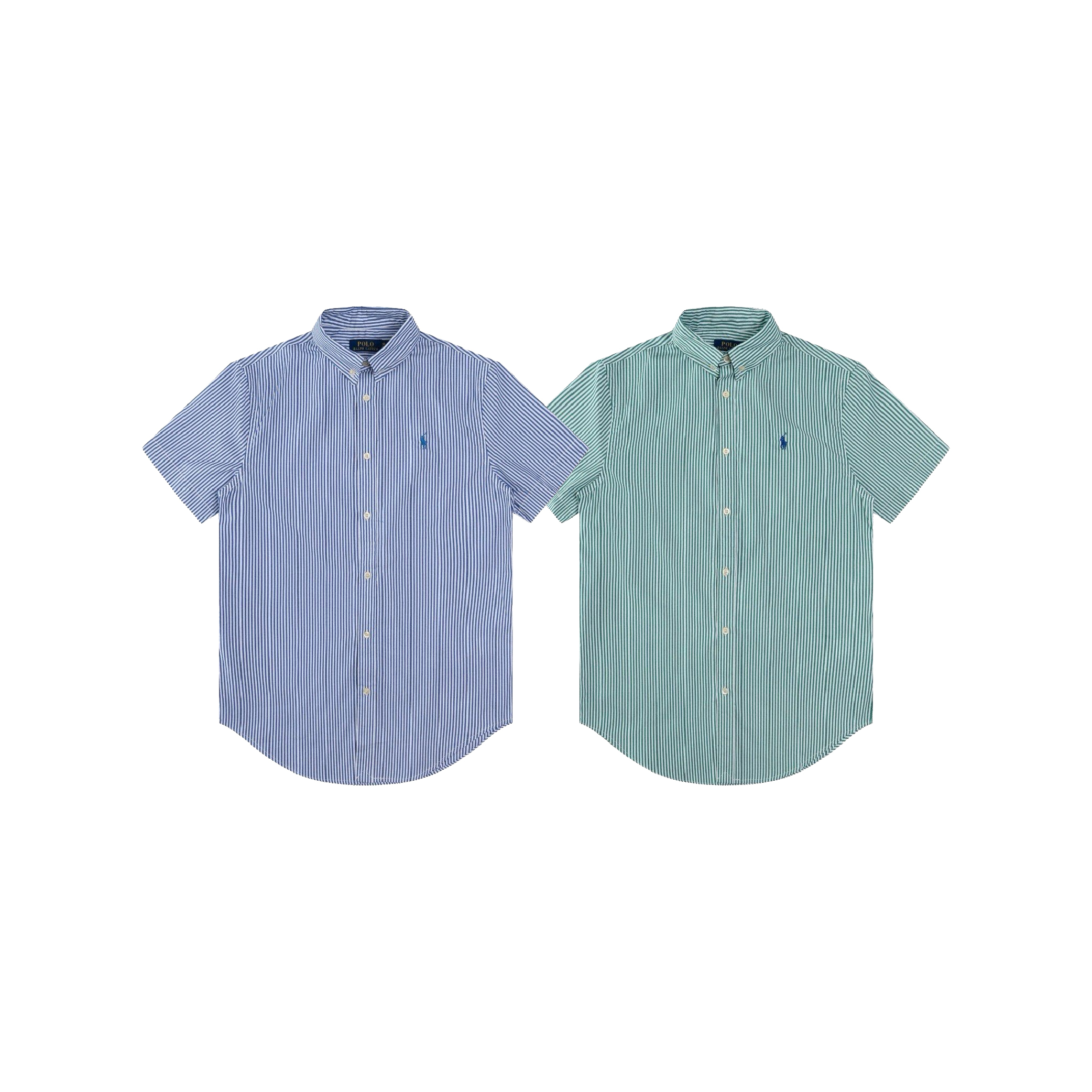 Ralph Lauren Basic Color Small Pony SS Oxford Shirt-01