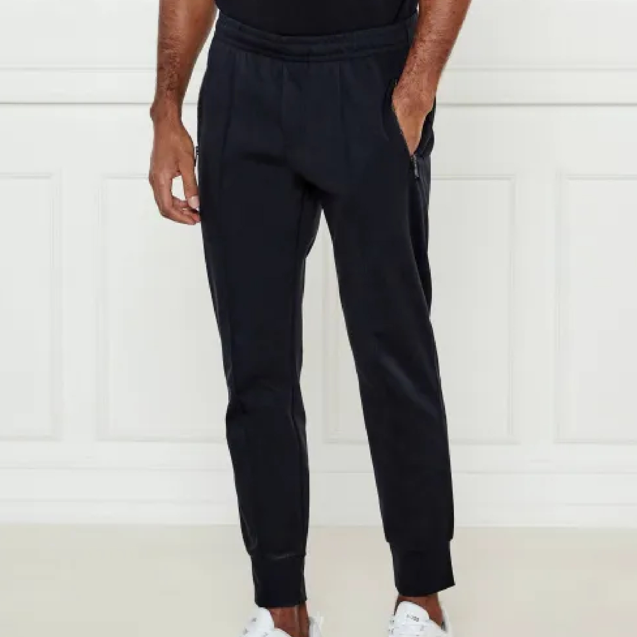 Emporio Armani Back Logo Jogger Pants-06