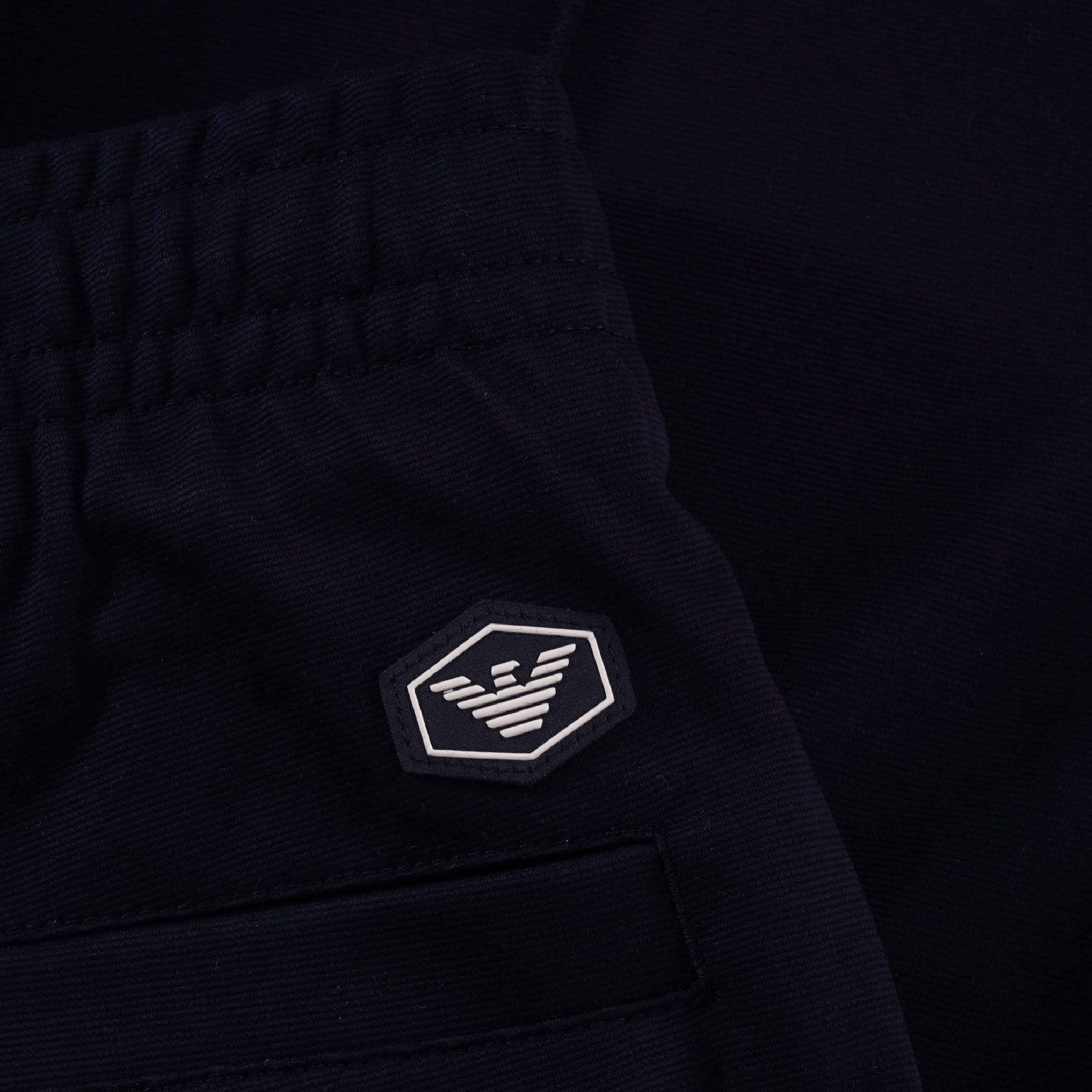 Emporio Armani Back Logo Jogger Pants-04