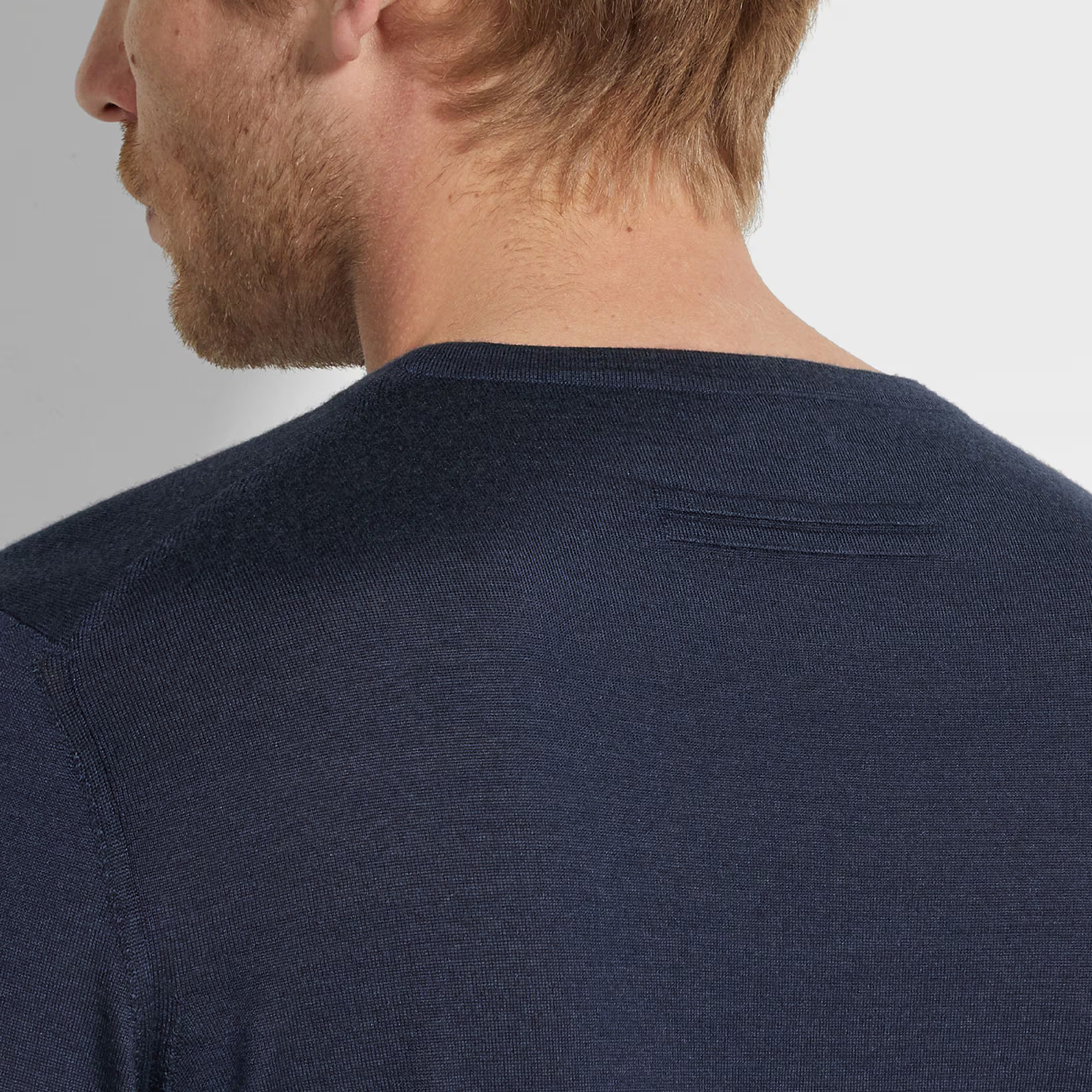 ZEGNA Mélange Cashseta Crewneck-04