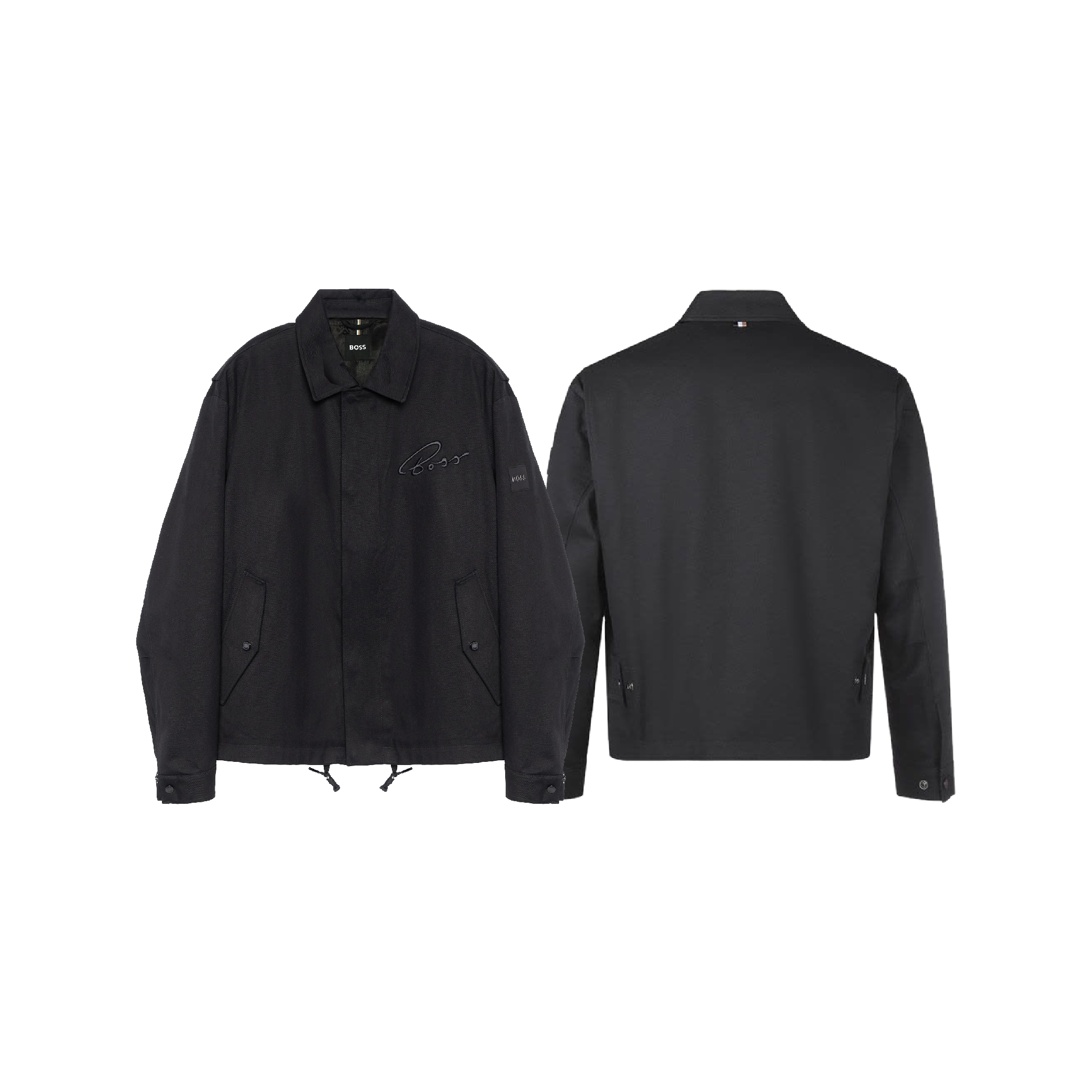 Hugo Boss Embroidered & Patch Logo Jacket-01