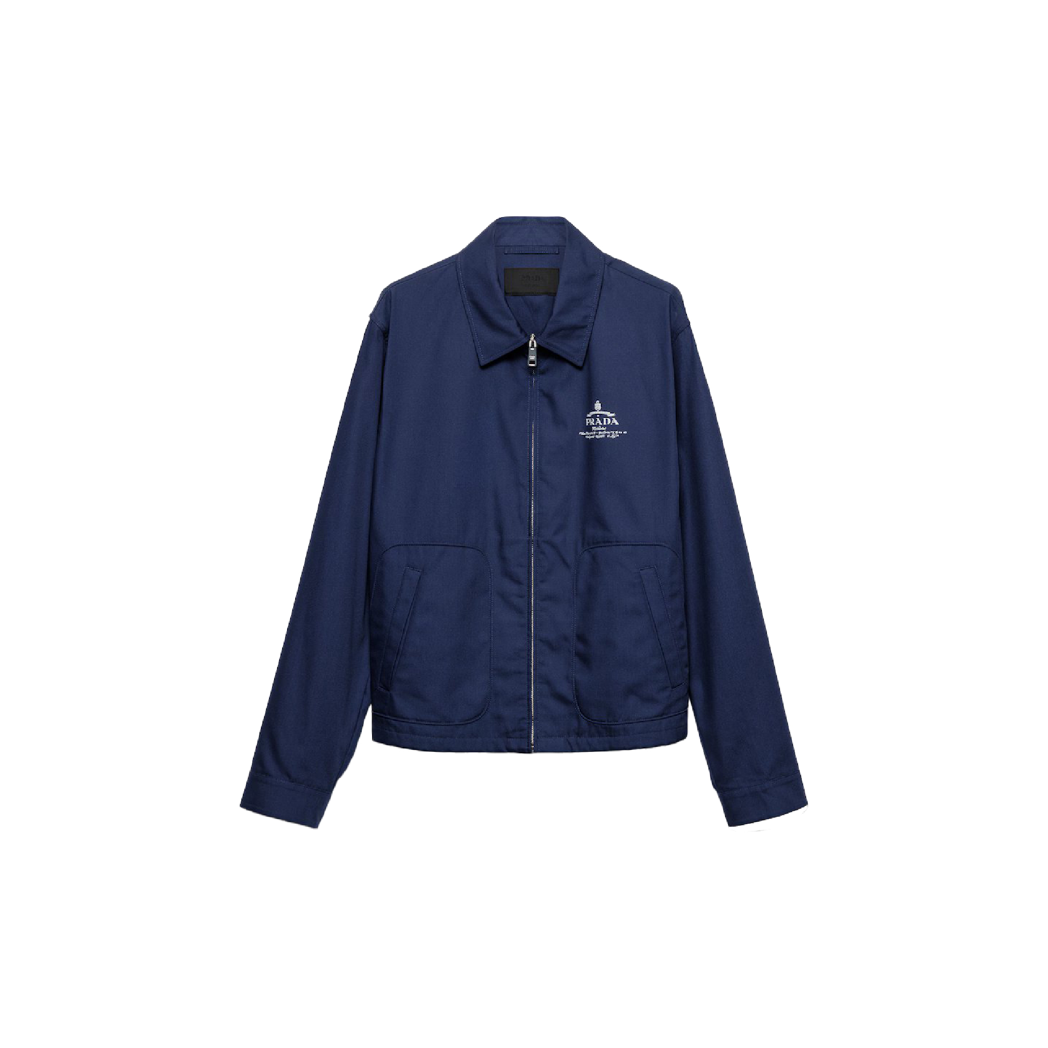 PRADA Cotton blend blouson jacket 2-01
