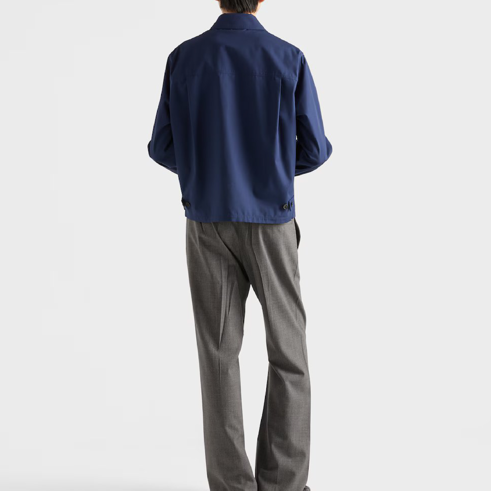 PRADA Cotton blend blouson jacket 2-05